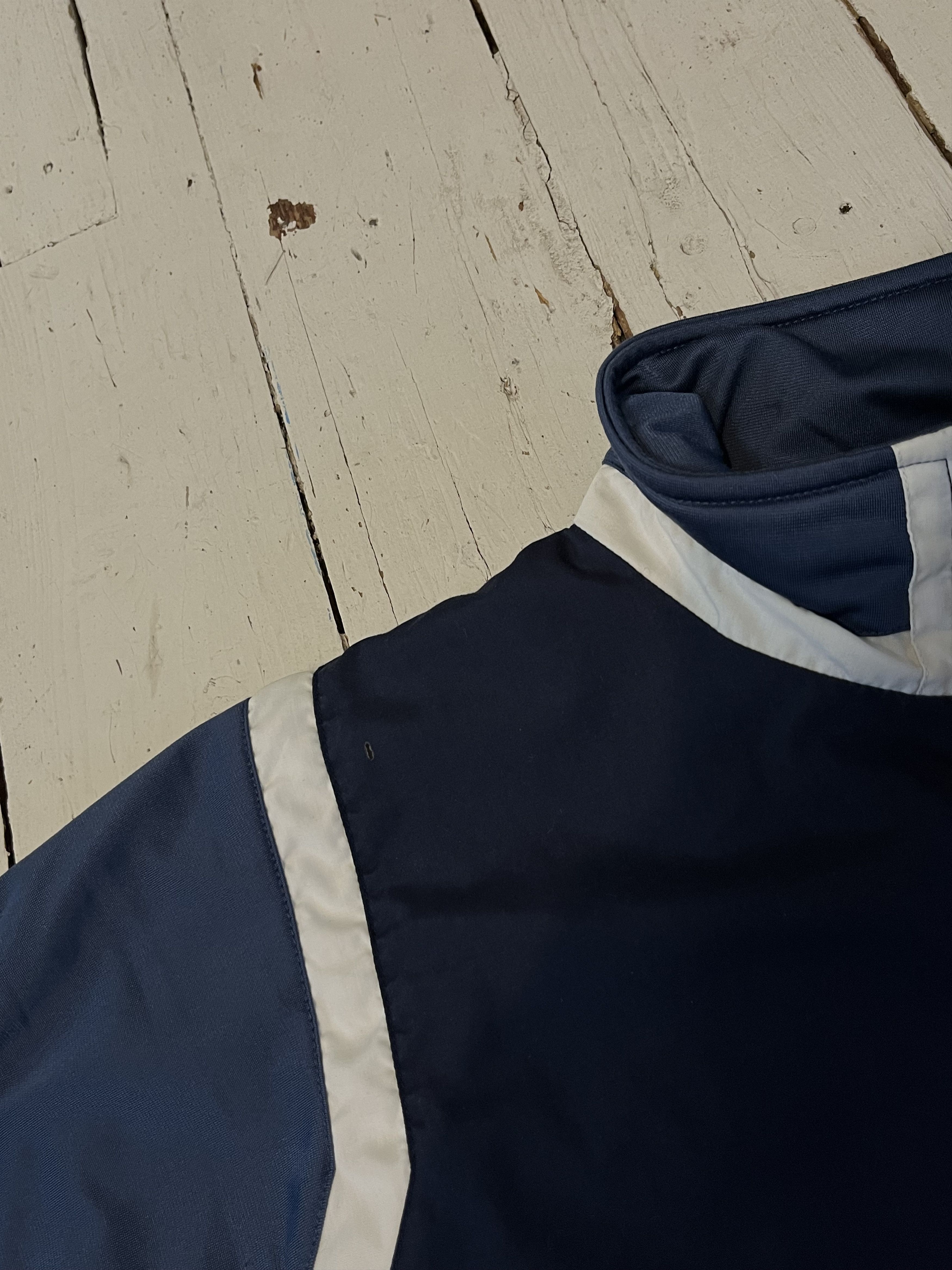 Adidas × Vintage Vintage 90s Adidas Big Logo Windbreaker Jacket Blokecore Size US M / EU 48-50 / 2 - 8 Thumbnail