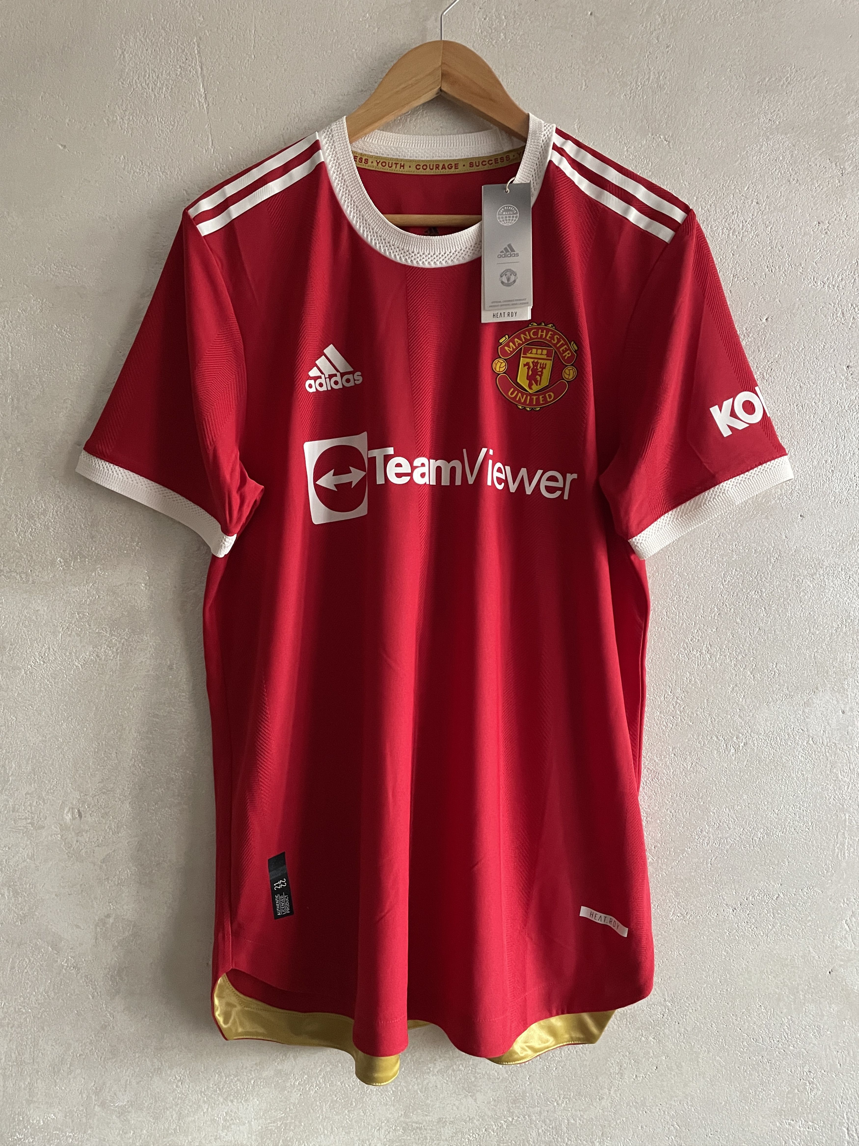 Adidas AUTHENTIC Ronaldo Manchester United Shirt 2021 2022 Jersey Size US L / EU 52-54 / 3 - 1 Thumbnail