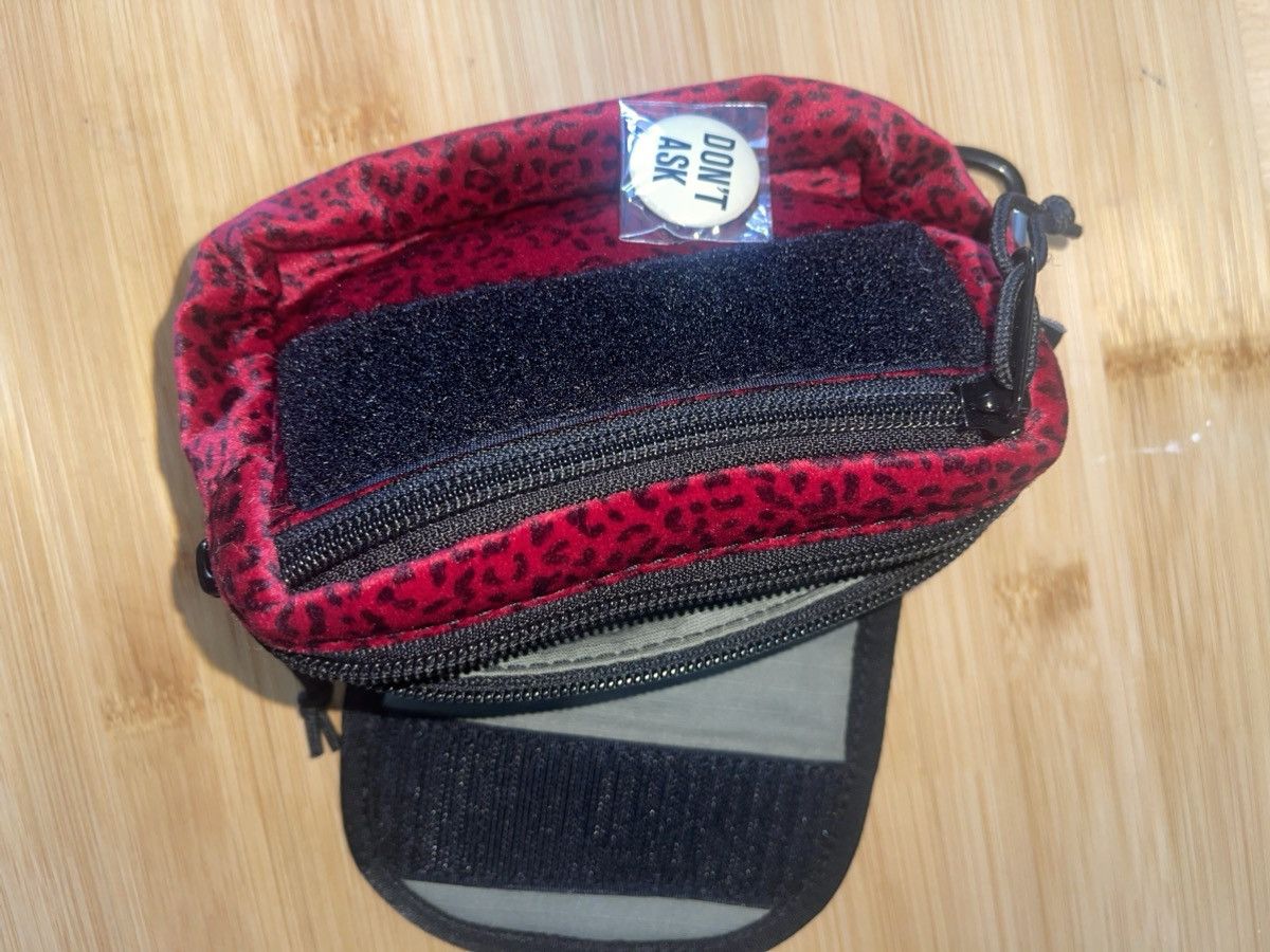 Supreme Supreme Red Leopard Pouch Bag Size ONE SIZE - 8 Thumbnail
