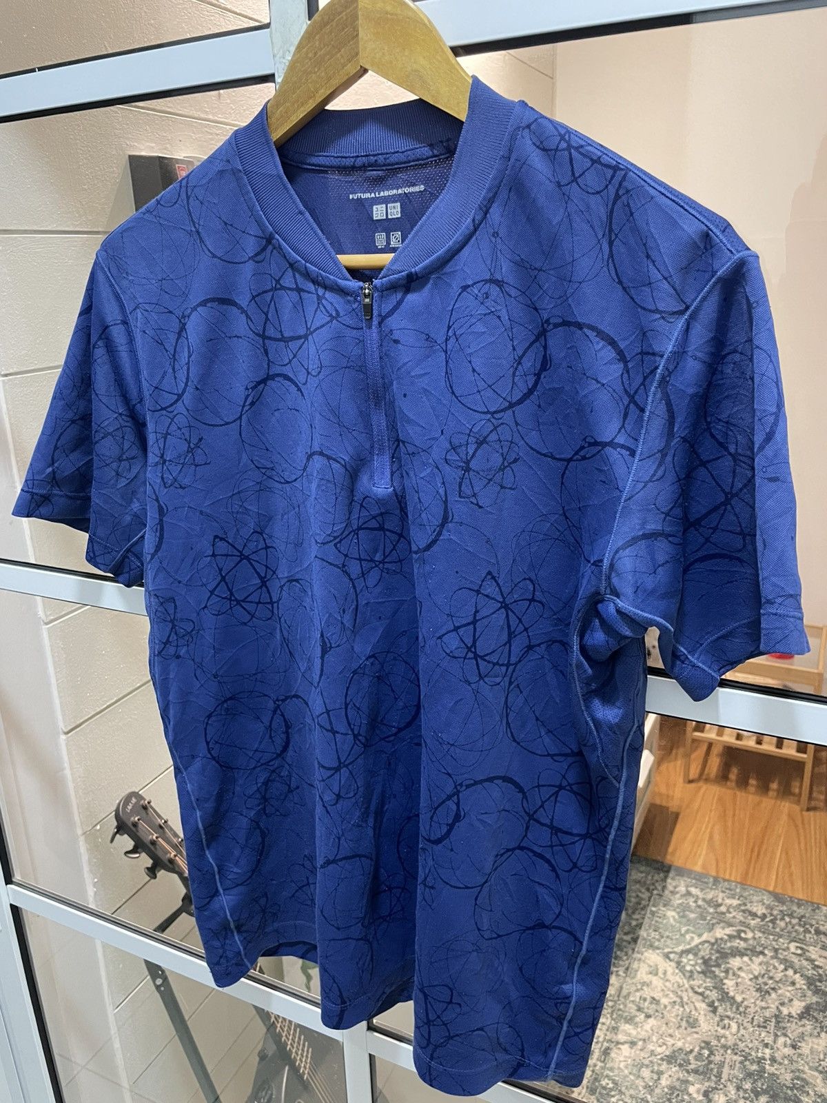 Futura × Uniqlo 2021 Futura x Uniqlo Running Half Zipper Jersey Size US M / EU 48-50 / 2 - 7 Thumbnail