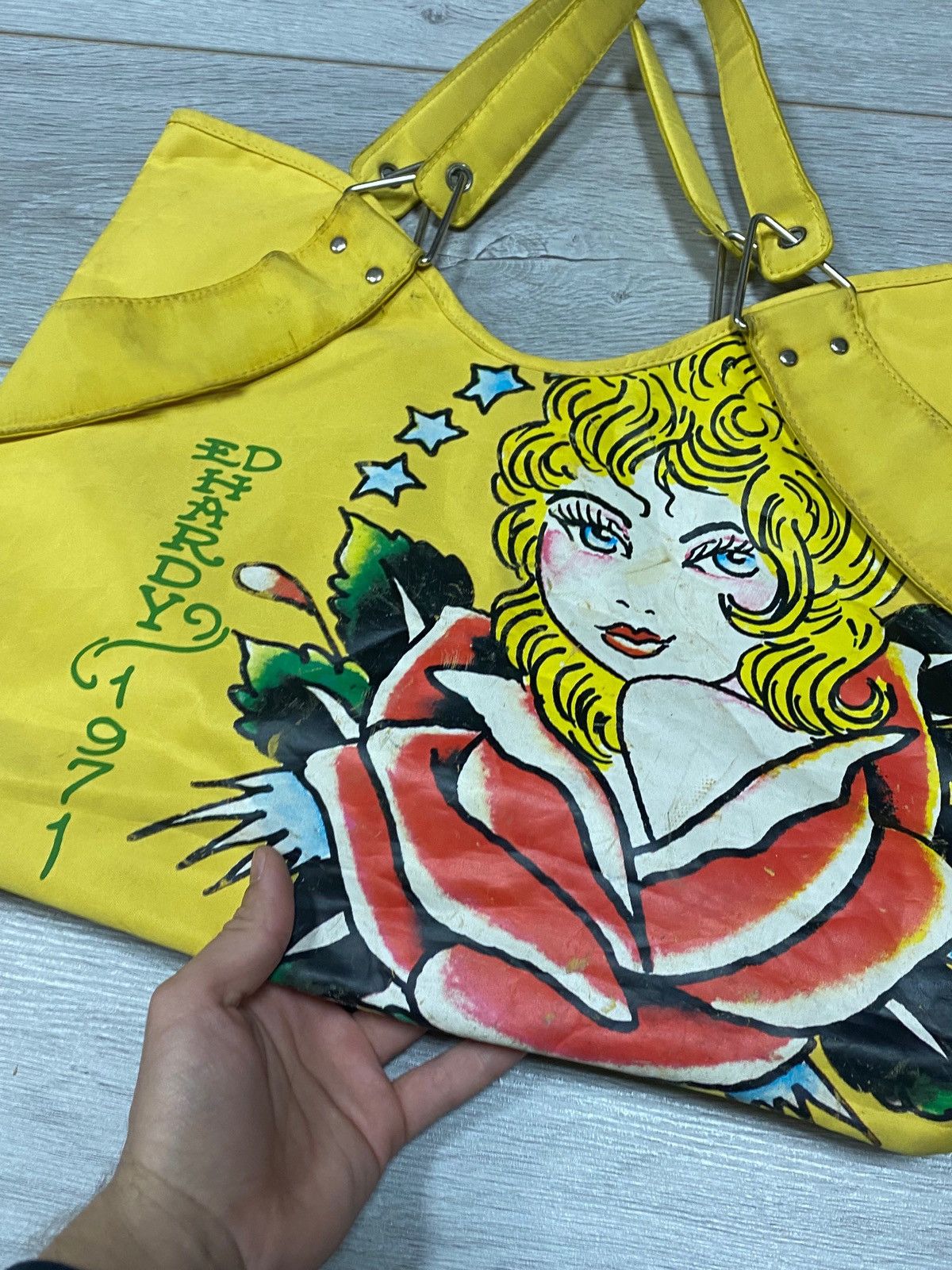 Ed Hardy Ed Hardy vintage woman tote handle bag Size ONE SIZE - 3 Thumbnail