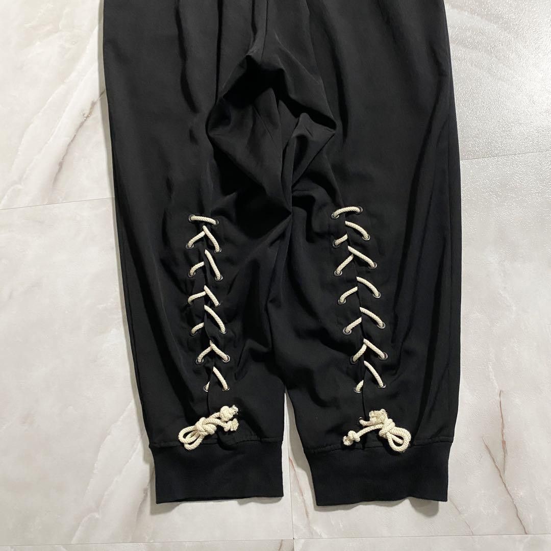 Yohji Yamamoto Yohji Yamamoto Pour Homme 21ss Lace Up Easy Pants Size US 35 - 8 Thumbnail