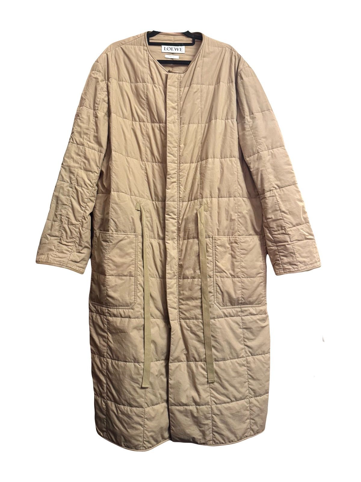 Loewe Loewe AW16 army puffer coat 44 OS men cotton & leather Size US S / EU 44-46 / 1 - 7 Thumbnail