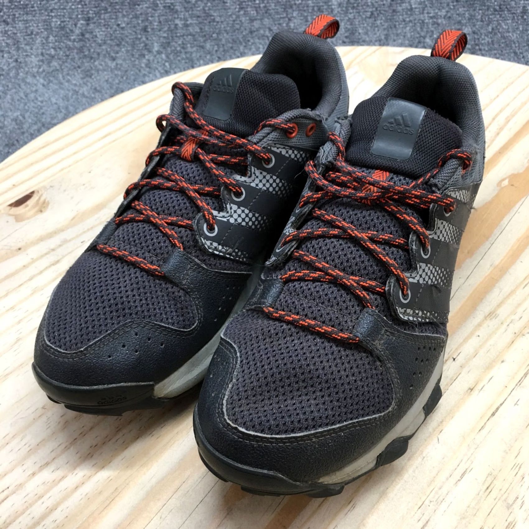 Adidas adidas Sneaker Mens Gray Galaxy Trail Traxion Hiking Laced Casual BB6106 Size US 8 / EU 41 - 5 Thumbnail