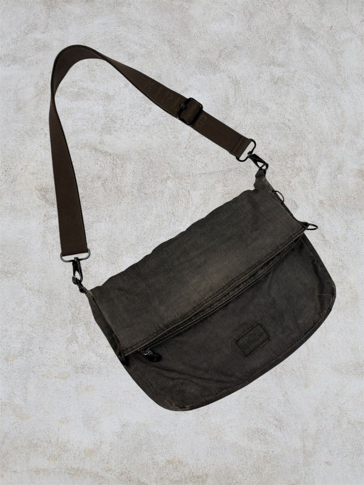 Kipling Y2K Messenger Bag Brown Crossbody Bag Utility, Men's
