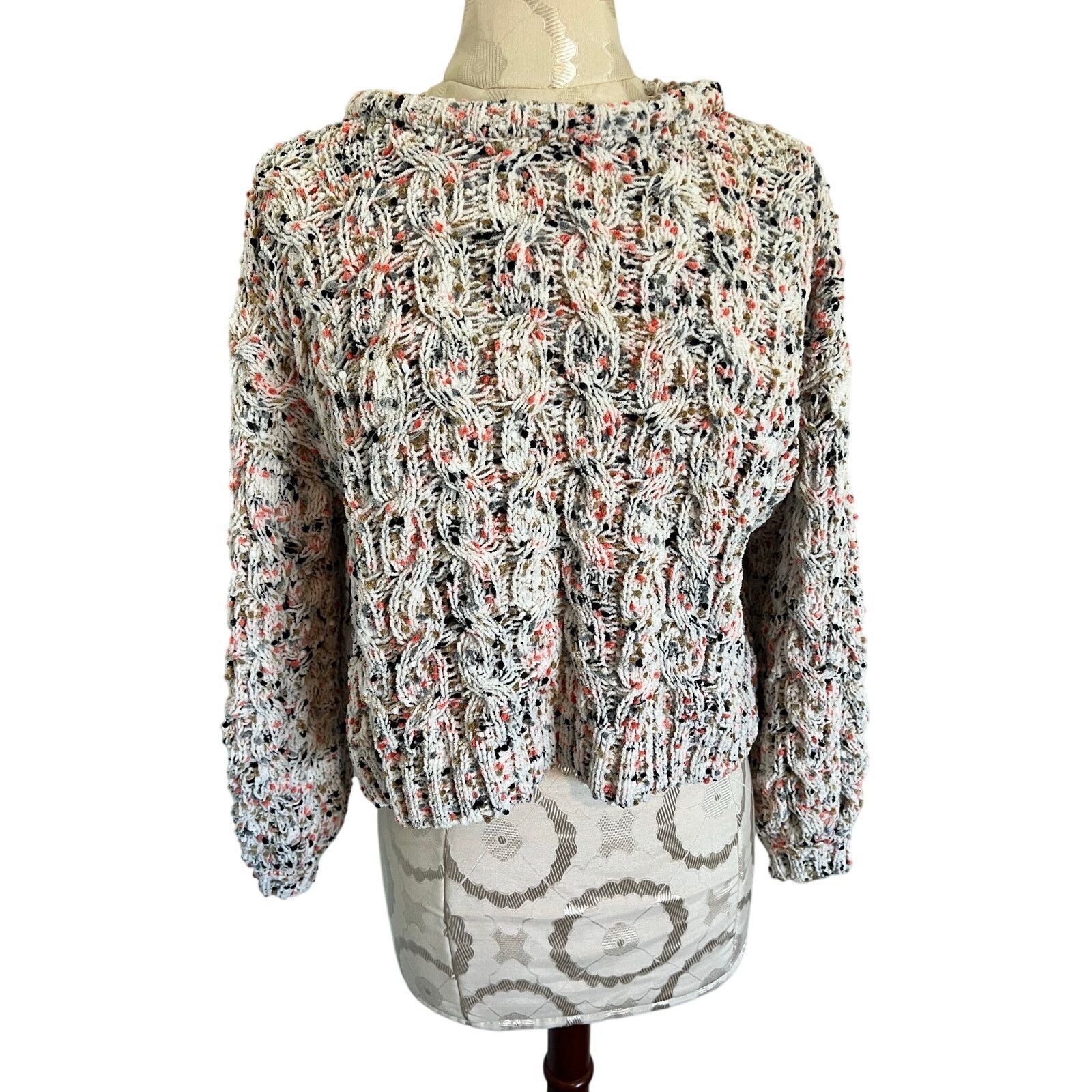 Jessica Simpson Jessica Simpson Multicolor Long Sleeve Knit Sweater Small Size S / US 4 / IT 40 - 1 Thumbnail