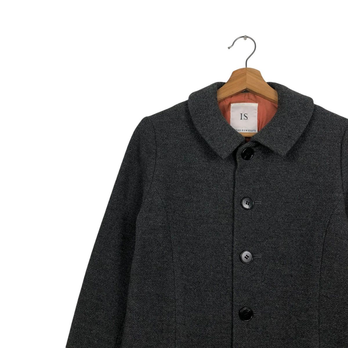 Issey Miyake 🔥VINTAGE LONG JACKET BUTTON IS SUNAO KUWAHARA ISSEY MIYAKE Size M / US 6-8 / IT 42-44 - 8 Thumbnail