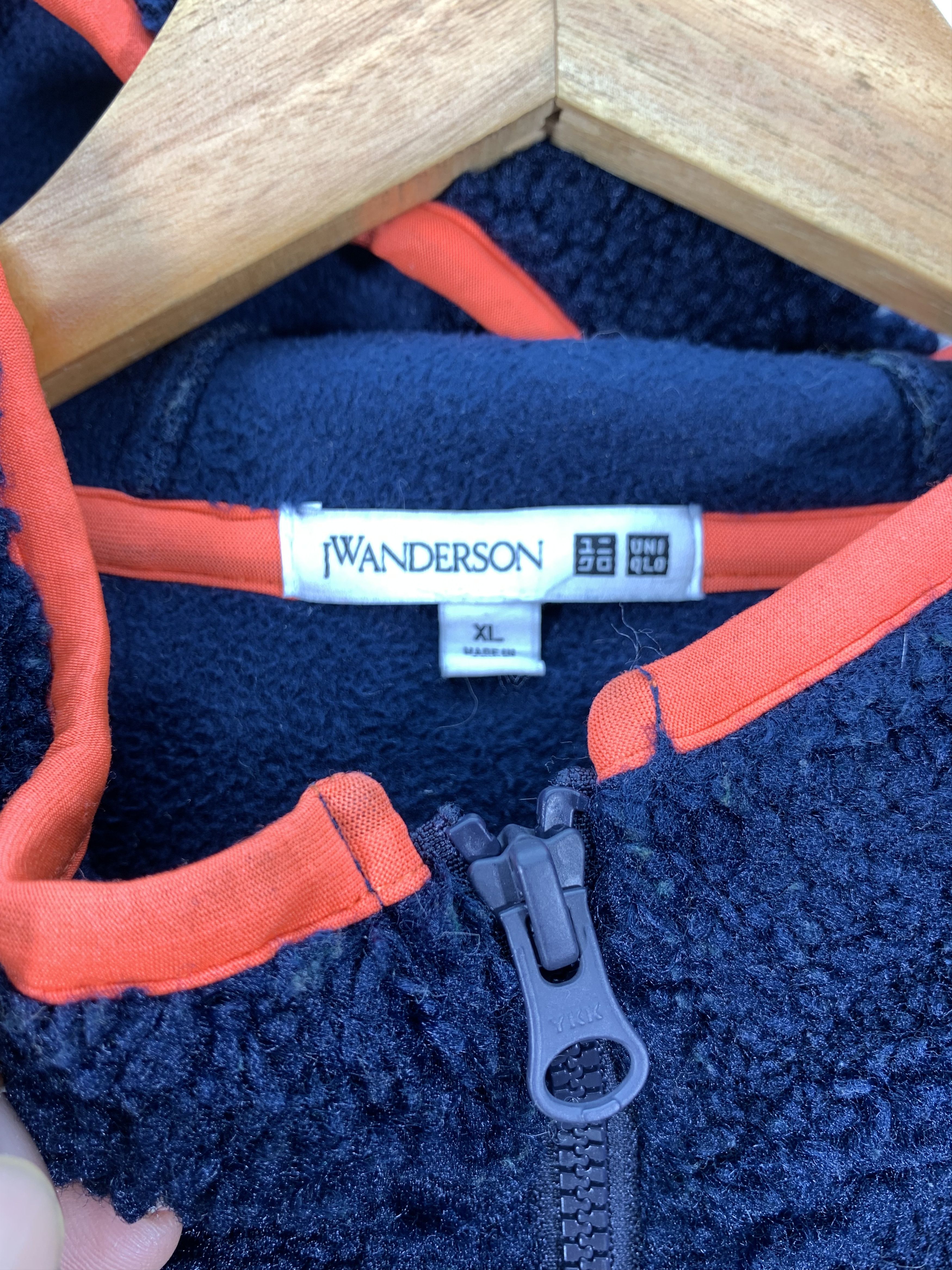 JW Anderson × Uniqlo Bulky fleece zipper hoodie Size US XL / EU 56 / 4 - 5 Thumbnail