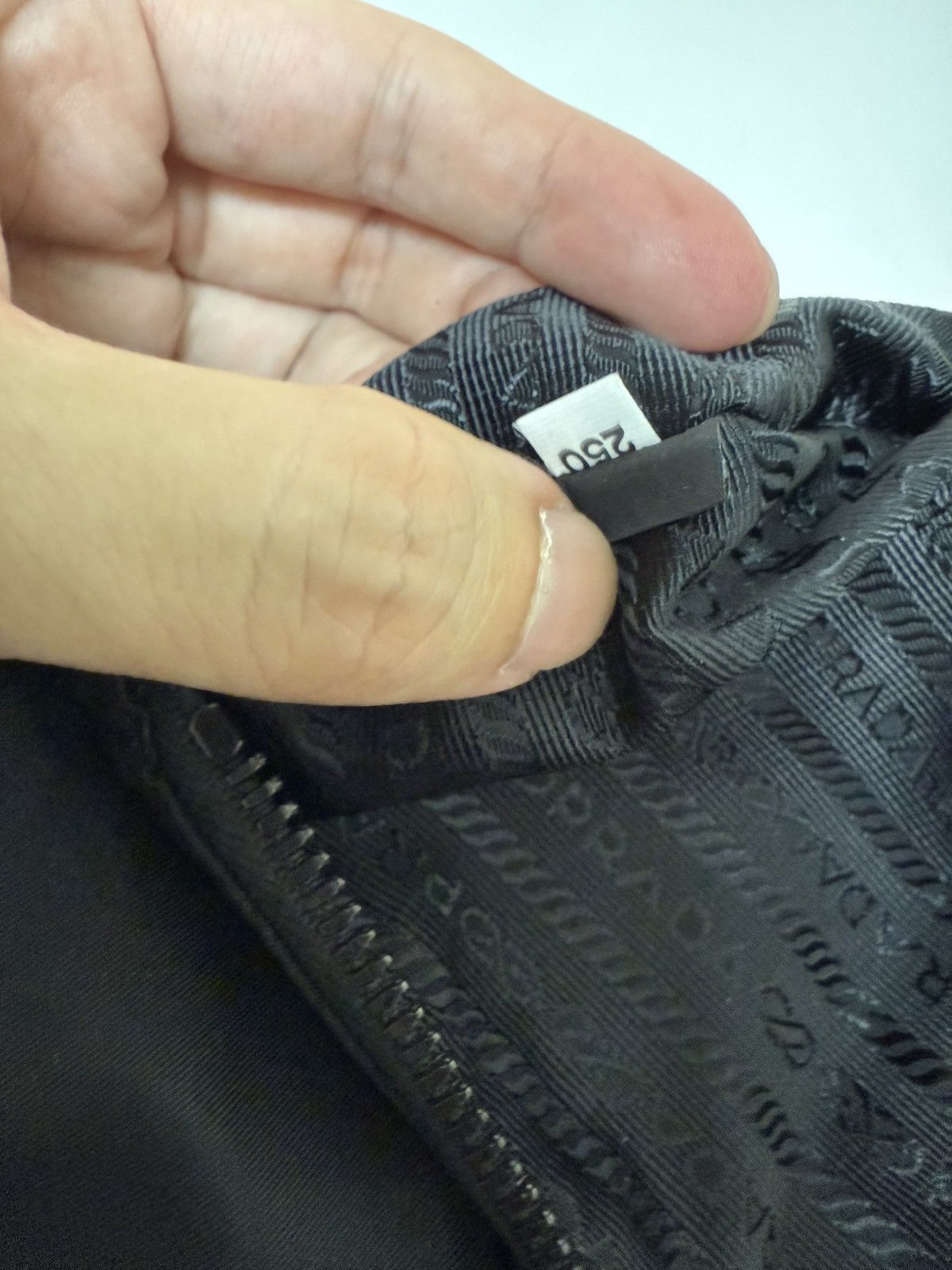 Prada Prada Cargo Nylon Messenger Bag Black Nylon Size ONE SIZE - 7 Thumbnail