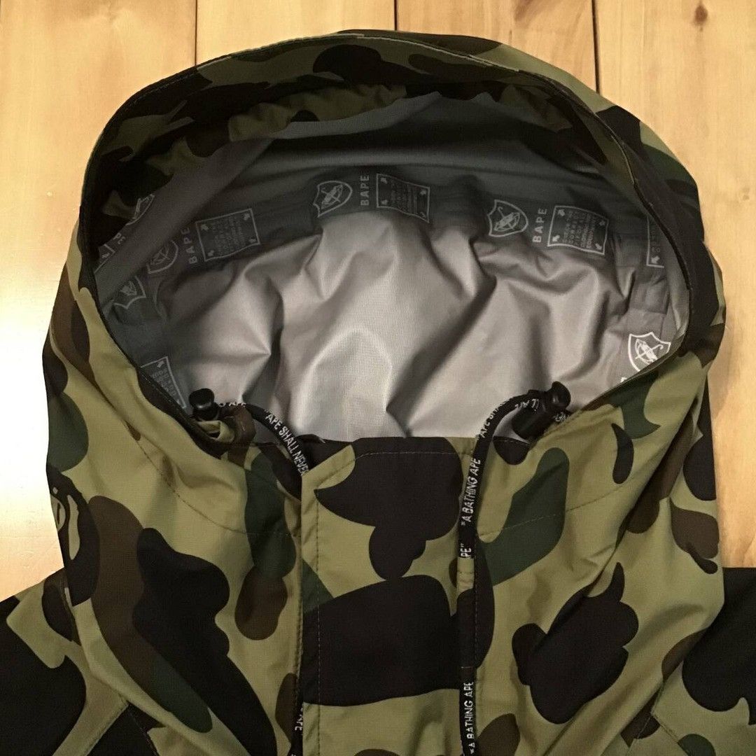 Bape × Goretex BAPE GORE TEX 1st camo green hoodie snowboard jacket APE Size US M / EU 48-50 / 2 - 4 Thumbnail