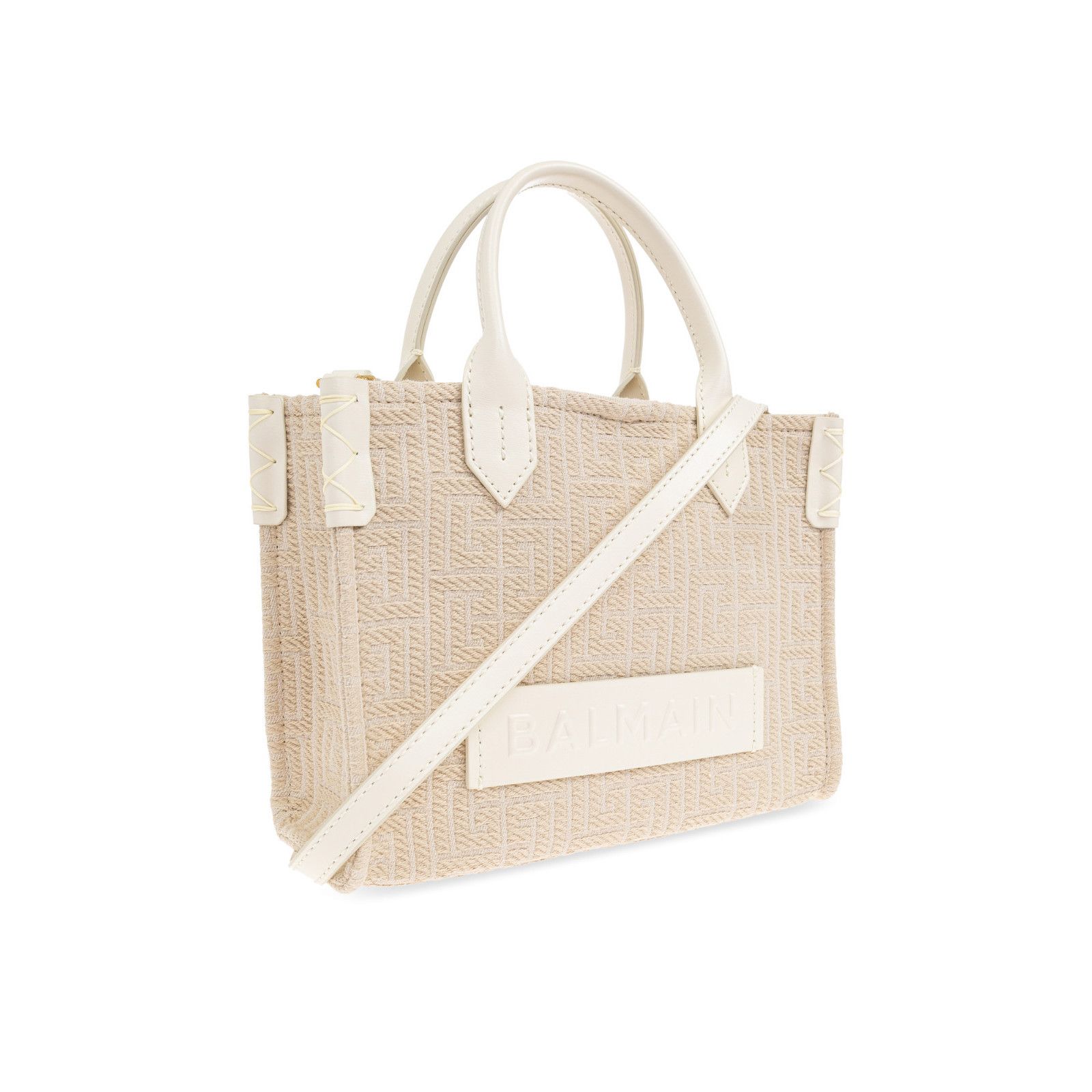 Balmain BALMAIN B-Army Small Cream Shoulder Bag New & Authentic Size ONE SIZE - 3 Thumbnail