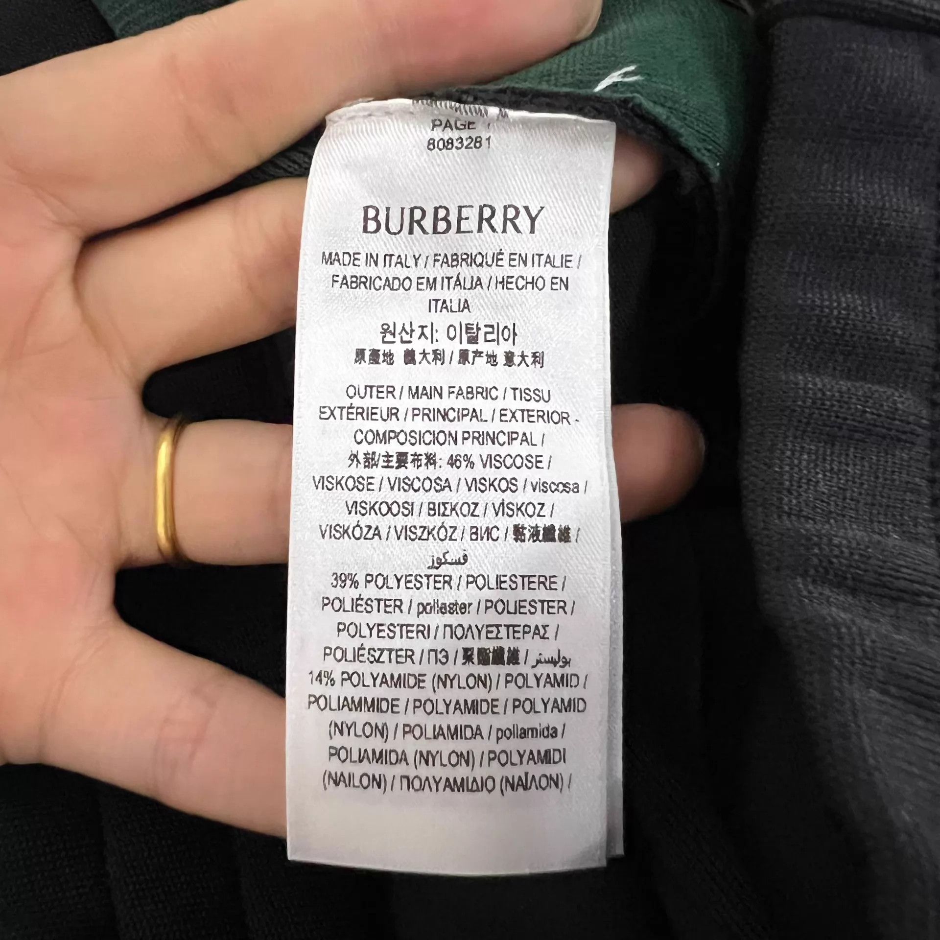 Burberry Burberry Back Logo Wide-Leg Trousers XS, M, L, XL Size 27" / US 4 / IT 40 - 4 Thumbnail