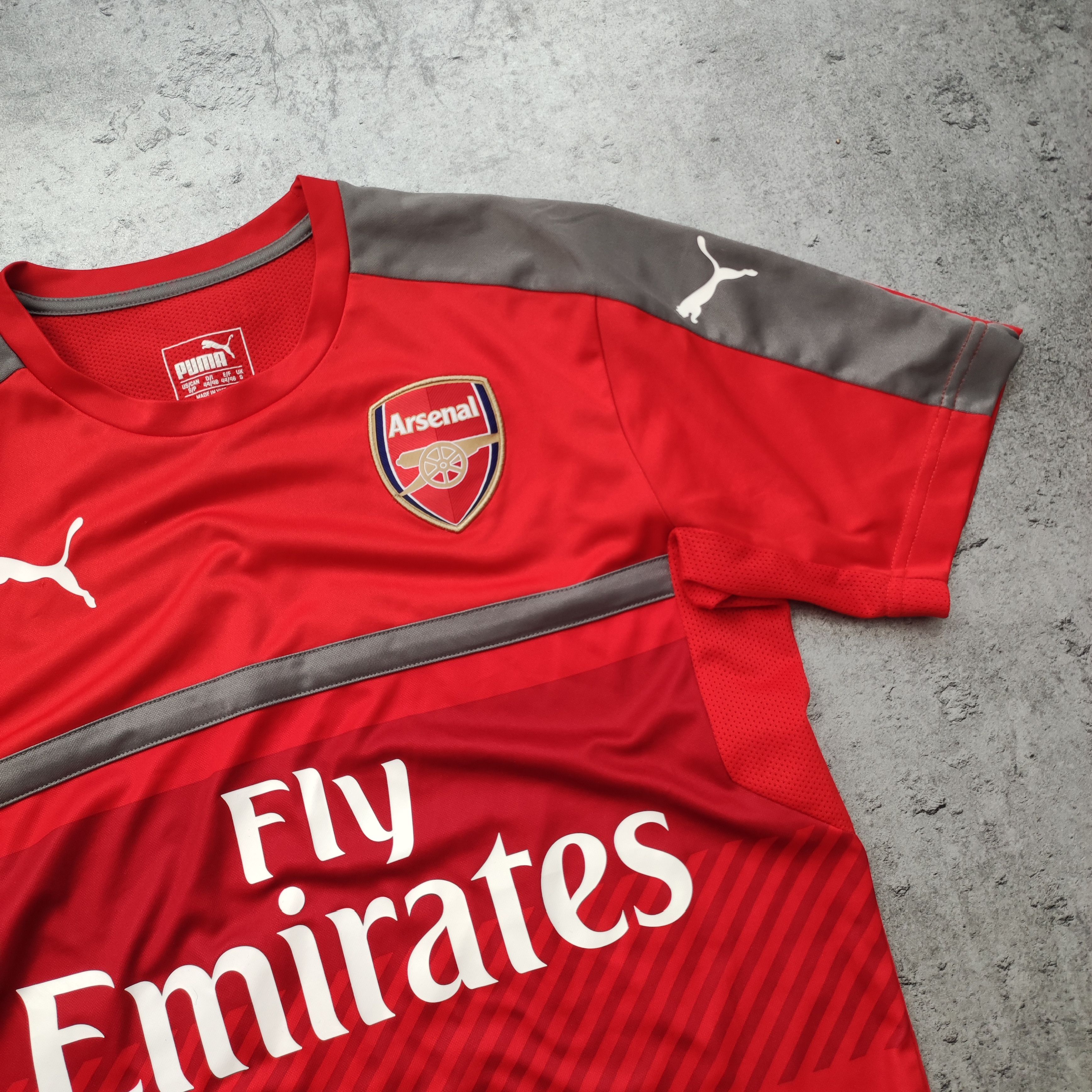 Vintage RARE 16/17 Puma x Arsenal London Training Football Jersey Size US S / EU 44-46 / 1 - 4 Thumbnail