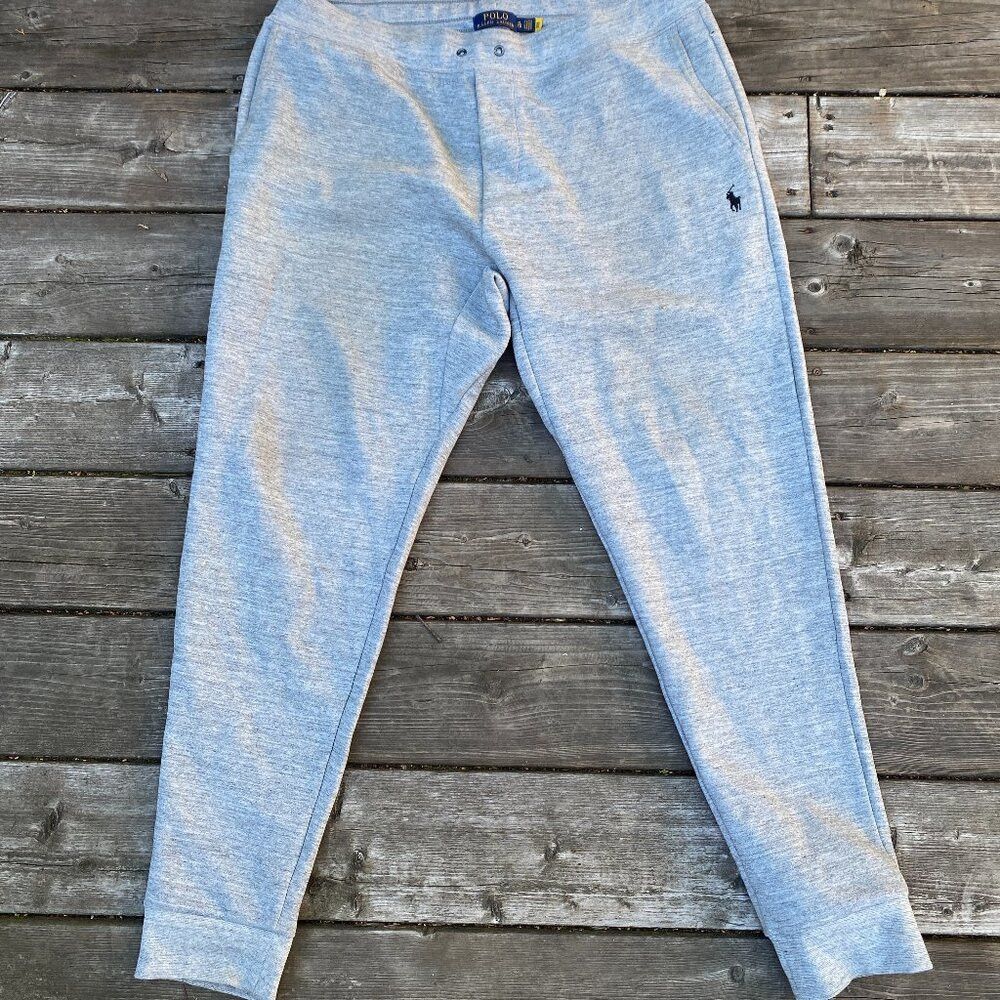 Polo Ralph Lauren Polo Ralph Lauren Tech Fleece Sweatpants XL Gray Size US 36 / EU 52 - 1 Thumbnail