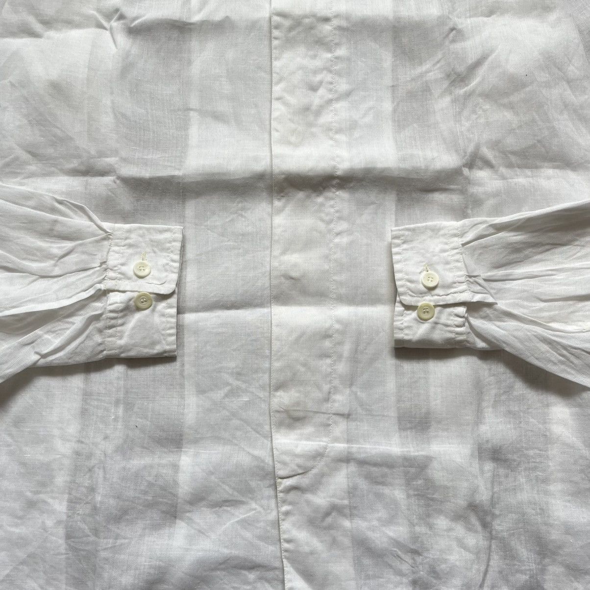 Issey Miyake 80’s Issey Miyake Men Button Up Shirt Size US XL / EU 56 / 4 - 4 Thumbnail