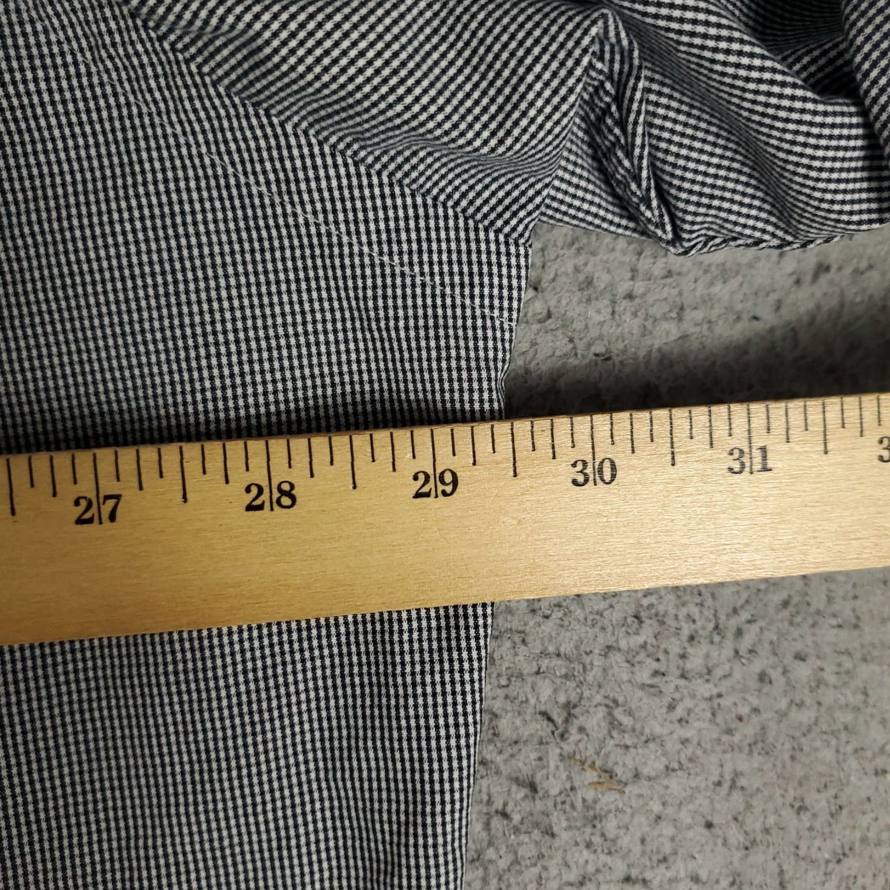 Ralph Lauren Ralph Lauren Shirt Mens 2XL Button-Up Long Sleeve Gray Black Pony Check, Classic/Preppy, 2XL Mens Size US XXL / EU 58 / 5 - 6 Thumbnail