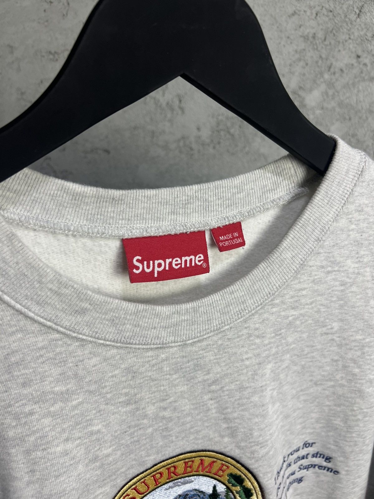 Supreme Supreme Mountain Grey Crewneck XL Size US XL / EU 56 / 4 - 3 Thumbnail