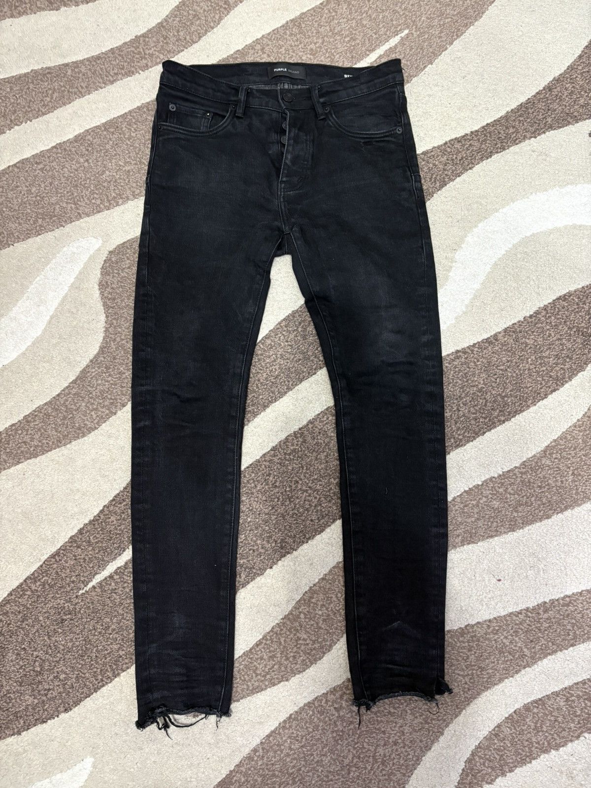 Purple Brand Purple Jeans P001 black Size US 29 - 1 Thumbnail