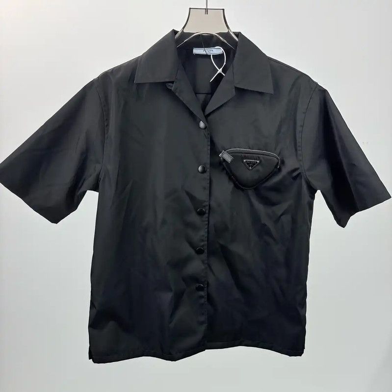 Prada Prada Black Short-Sleeve Men's T-Shirt Size US M / EU 48-50 / 2 - 1 Thumbnail