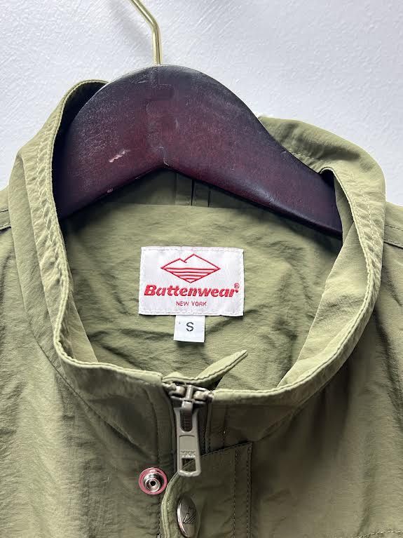 Battenwear Army Green Wind Jacket, Men's (Size S) — image 5 of 6