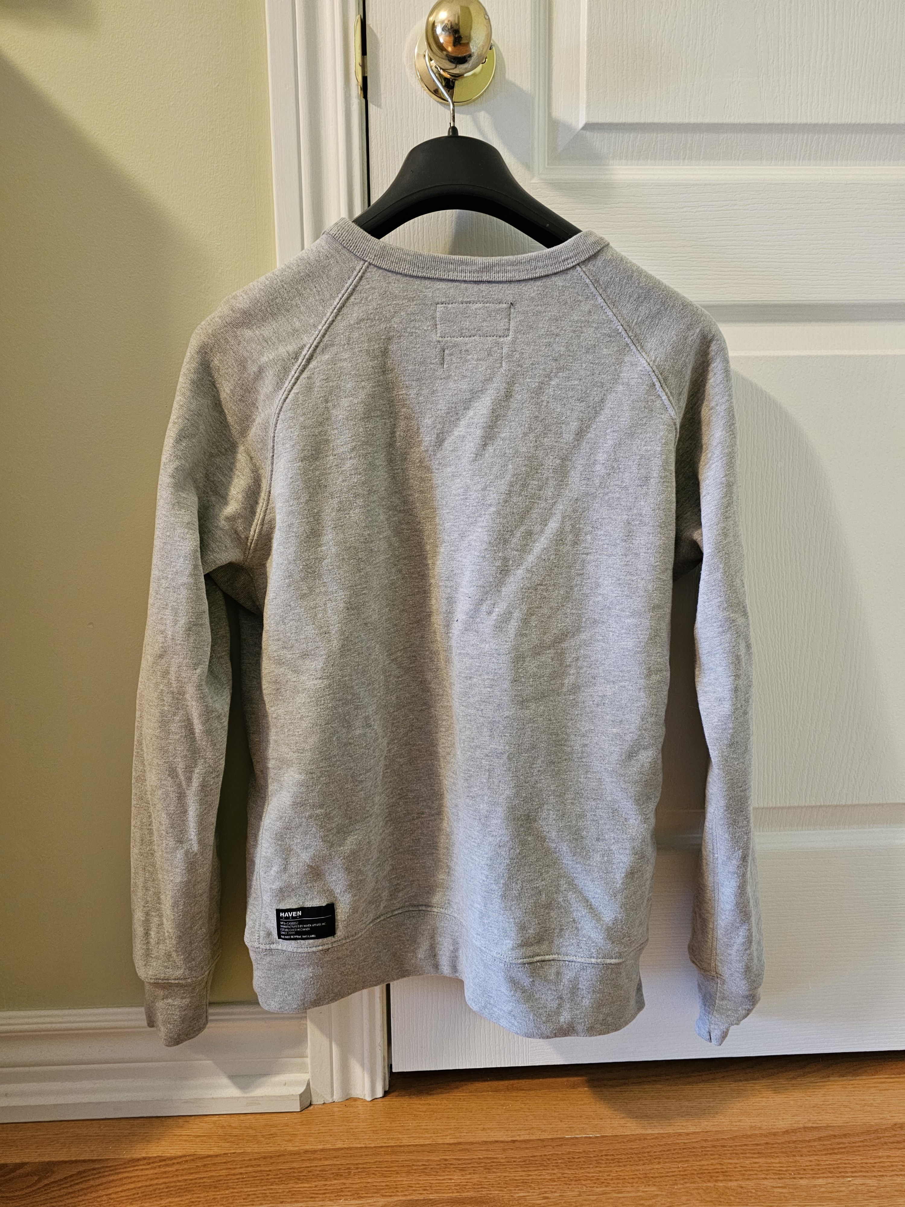Haven Midweight Crewneck - Cotton Terry H.Grey Size US S / EU 44-46 / 1 - 1 Thumbnail