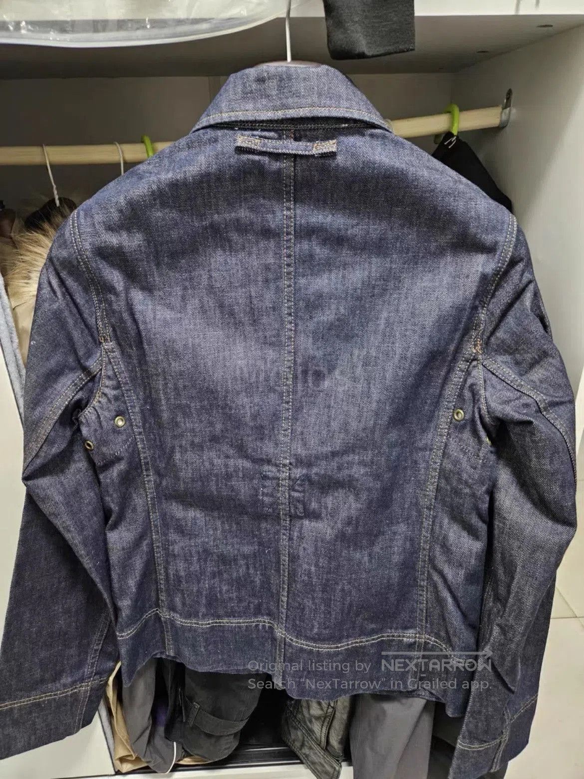Prada Sz 44 Prada Sports Red Label Raw Denim Jacket. Size US S / EU 44-46 / 1 - 2 Thumbnail