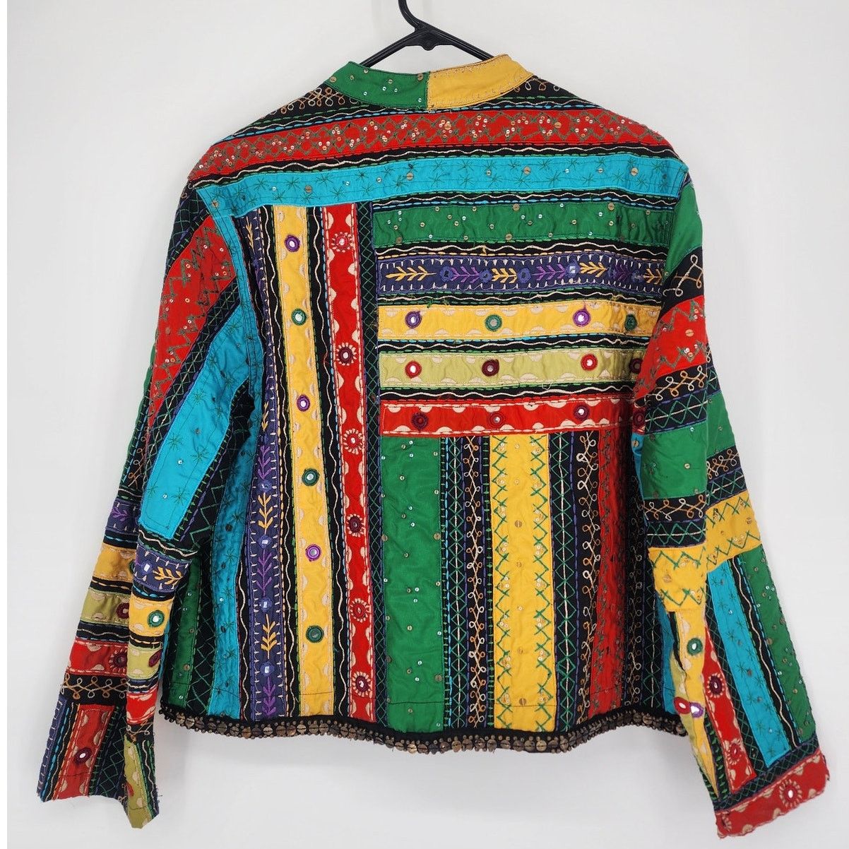 Chicos Chicos Colorful Embroidered Jacket Women's Size Large Size L / US 10 / IT 46 - 2 Thumbnail