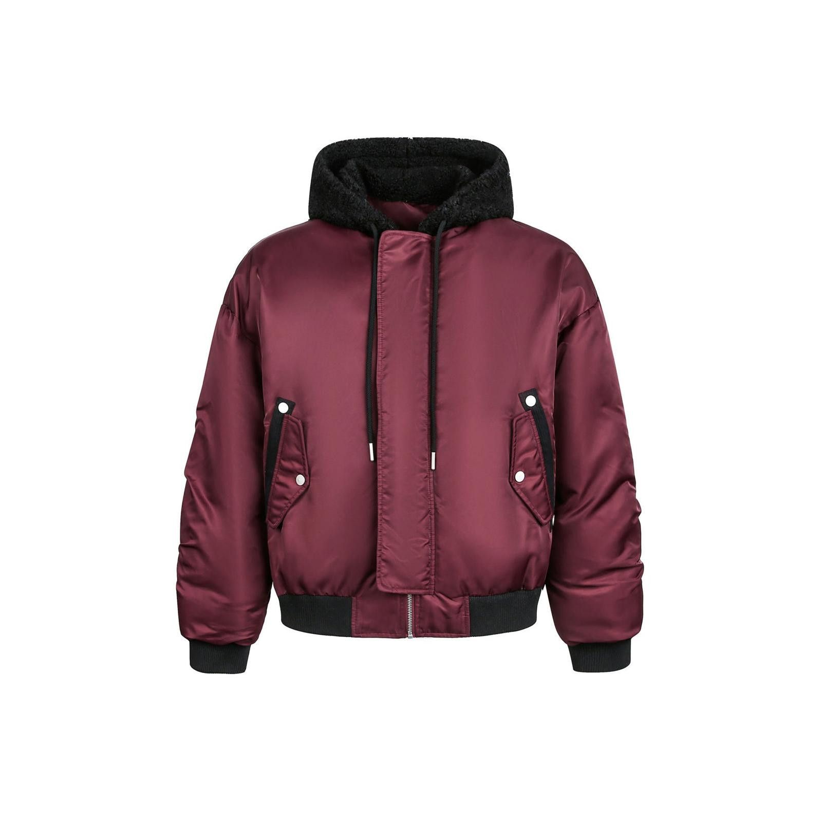 Japanese Brand Shiny Sherpa-Lined Hooded Padded Jacket Size US M / EU 48-50 / 2 - 1 Thumbnail