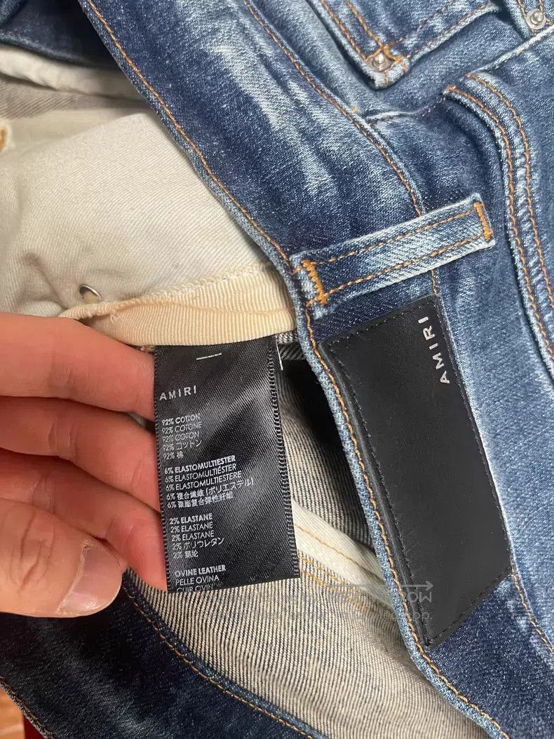 Amiri Amiri Denim Pants Size US 32 / EU 48 - 5 Thumbnail