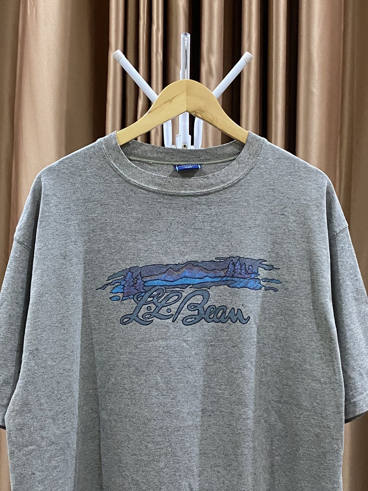 L.L. Bean × Vintage RARE VINTAGE LL BEAN SPELLOUT TSHIRT Size US L / EU 52-54 / 3 - 4 Thumbnail