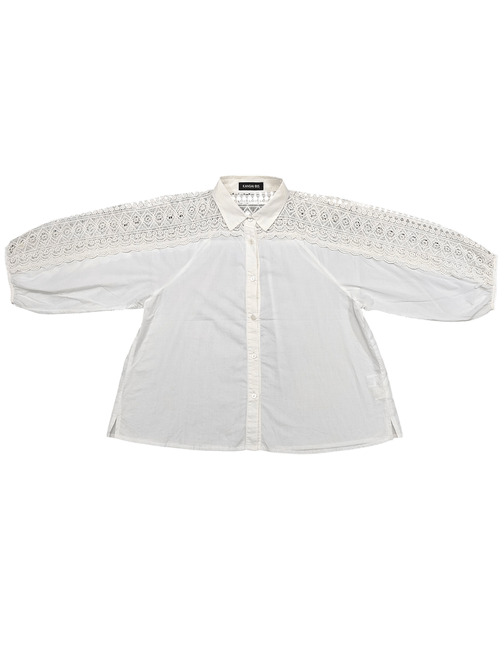Kansai Yamamoto 🇯🇵 Kansai Bis 🇯🇵 Brocade Sleeves Blouses Size L / US 10 / IT 46 - 5 Thumbnail