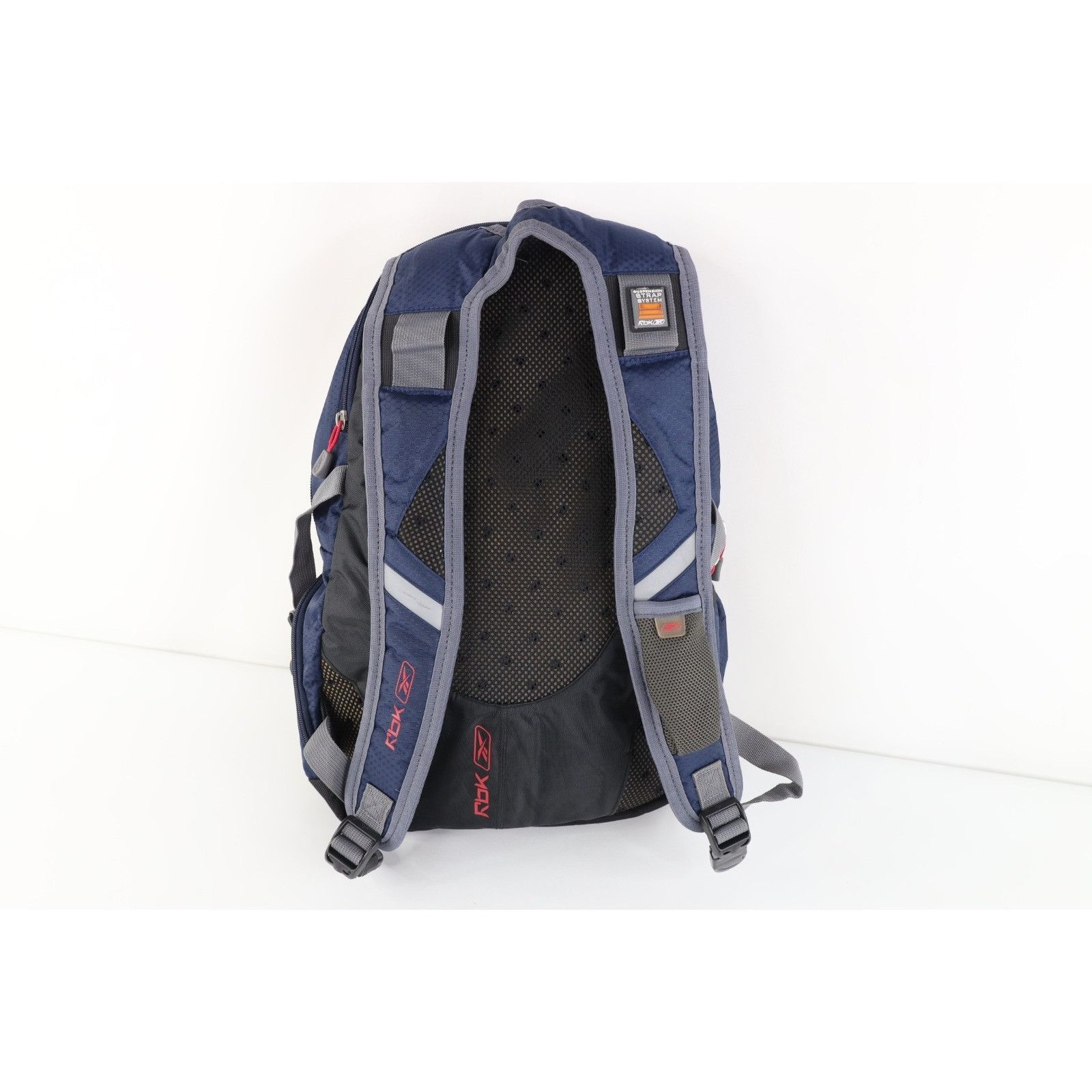 Reebok Vintage 90s Y2K Reebok Spell Out Classic Logo Backpack Bag Size ONE SIZE - 7 Thumbnail
