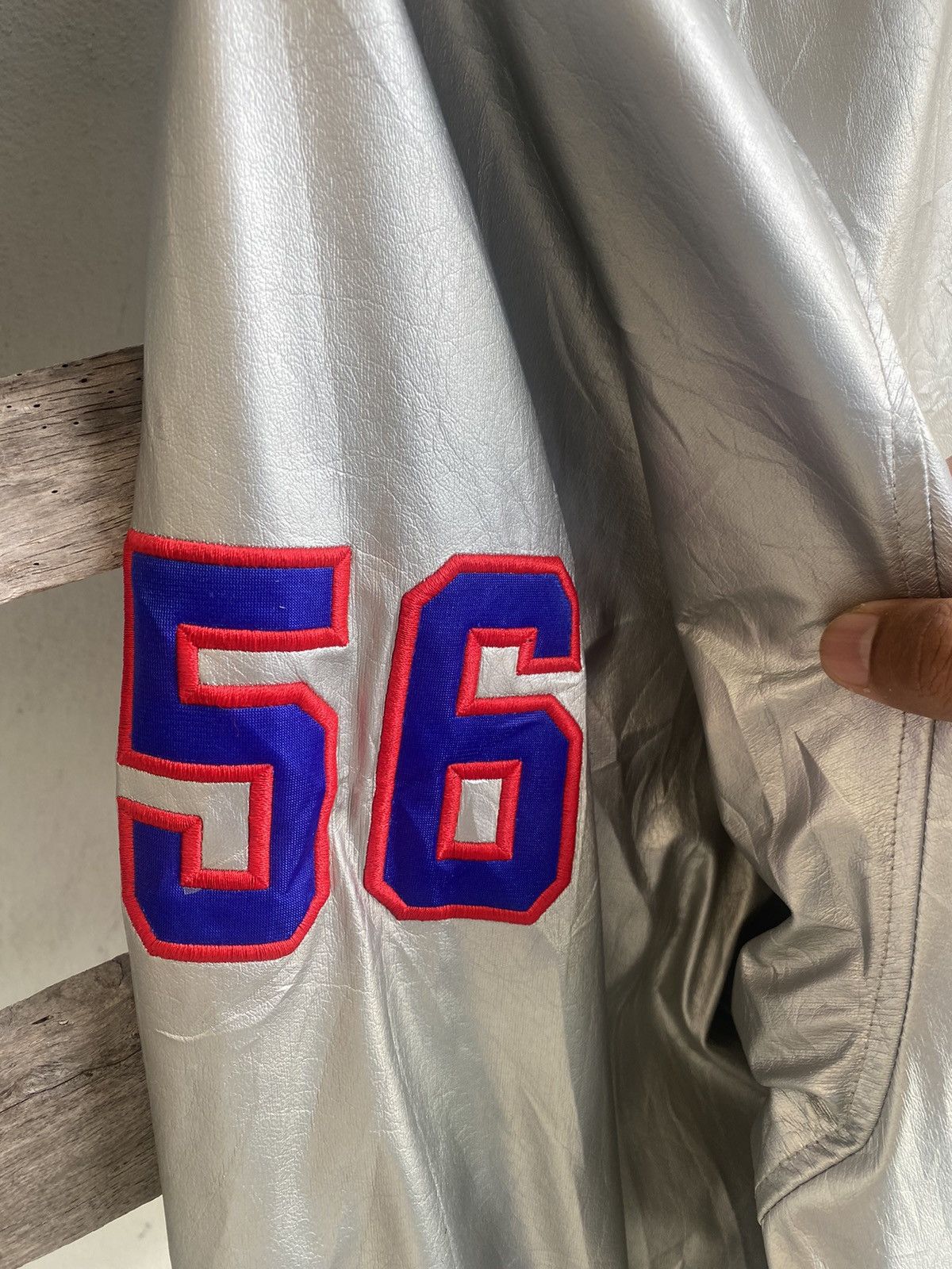 MLB × Mizuno × Vintage Vintage 90s Mizuno Bomber Varsity Jacket Size US L / EU 52-54 / 3 - 5 Thumbnail