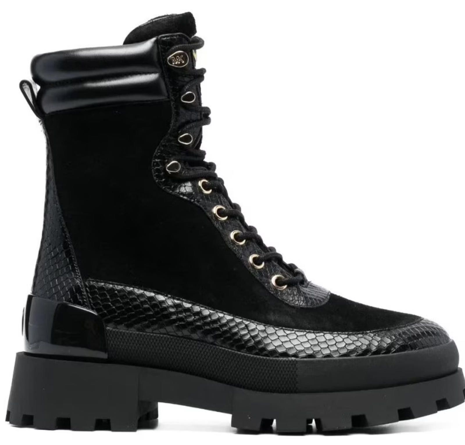 Michael Kors Michael Kors Womans Rowan Lace-Up Bootie Black Boots 7 M NEW Size US 7 / IT 37 - 2 Thumbnail