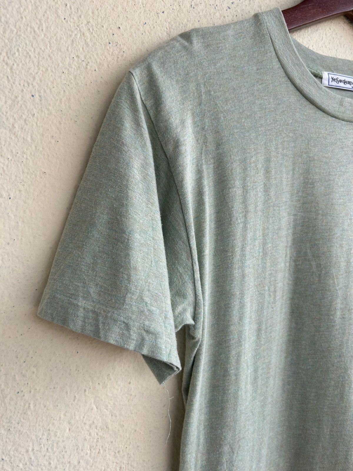 Vintage × Yves Saint Laurent YSL Small Logo Plain Tshirt Size US M / EU 48-50 / 2 - 4 Thumbnail
