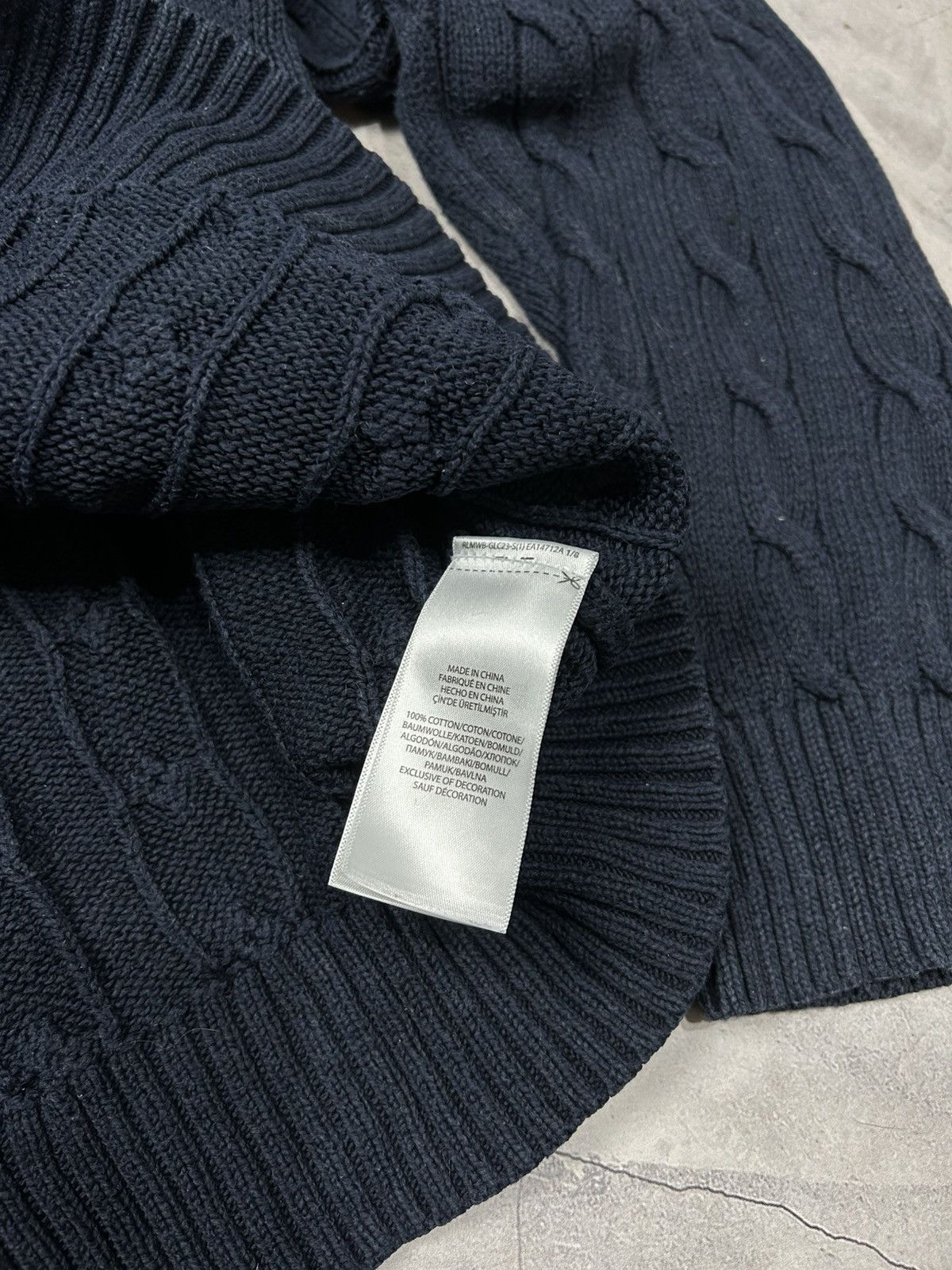 Polo Ralph Lauren × Vintage Vintage Knit Polo Ralph Lauren Golf Sweatshirt Oldmoney Size US XL / EU 56 / 4 - 9 Thumbnail