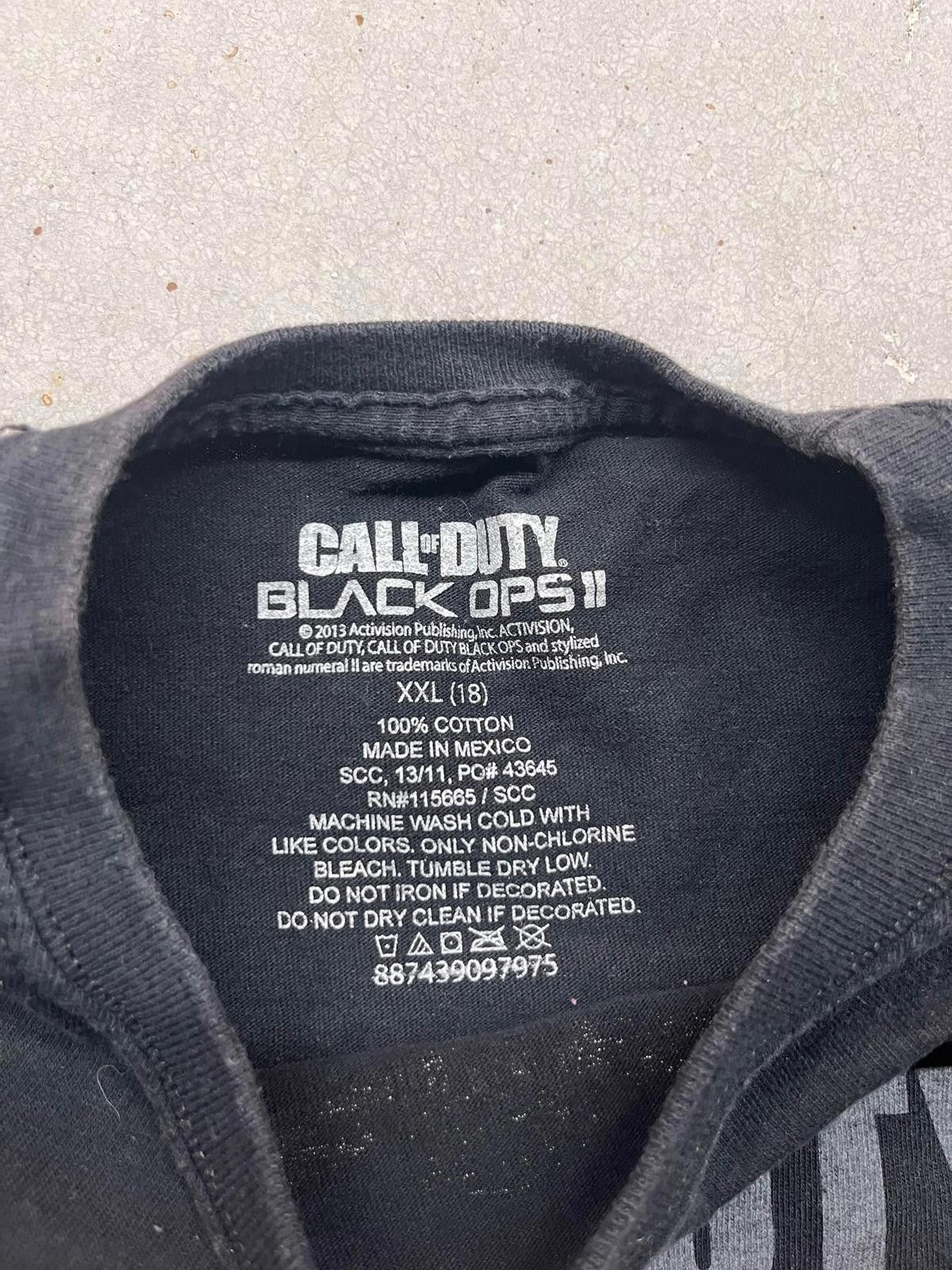 Other 2013 Call of Duty Black Ops II Promo T-Shirt Size US XXL / EU 58 / 5 - 3 Thumbnail