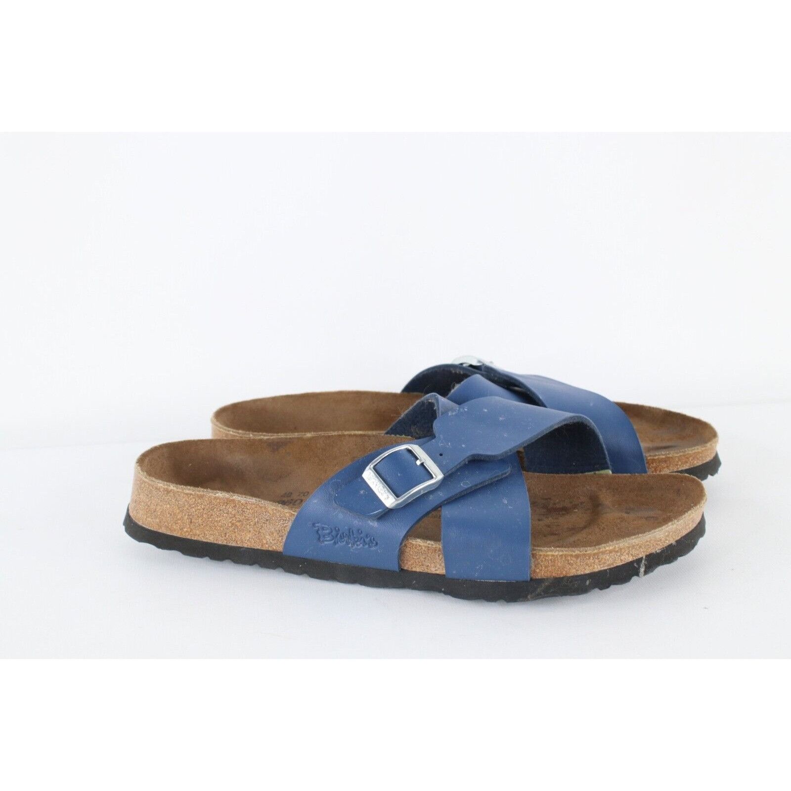 Birkenstock × Vintage Vintage Birkis Birkenstock Cross Buckle Strap Sandals Size US 9 / IT 39 - 4 Thumbnail