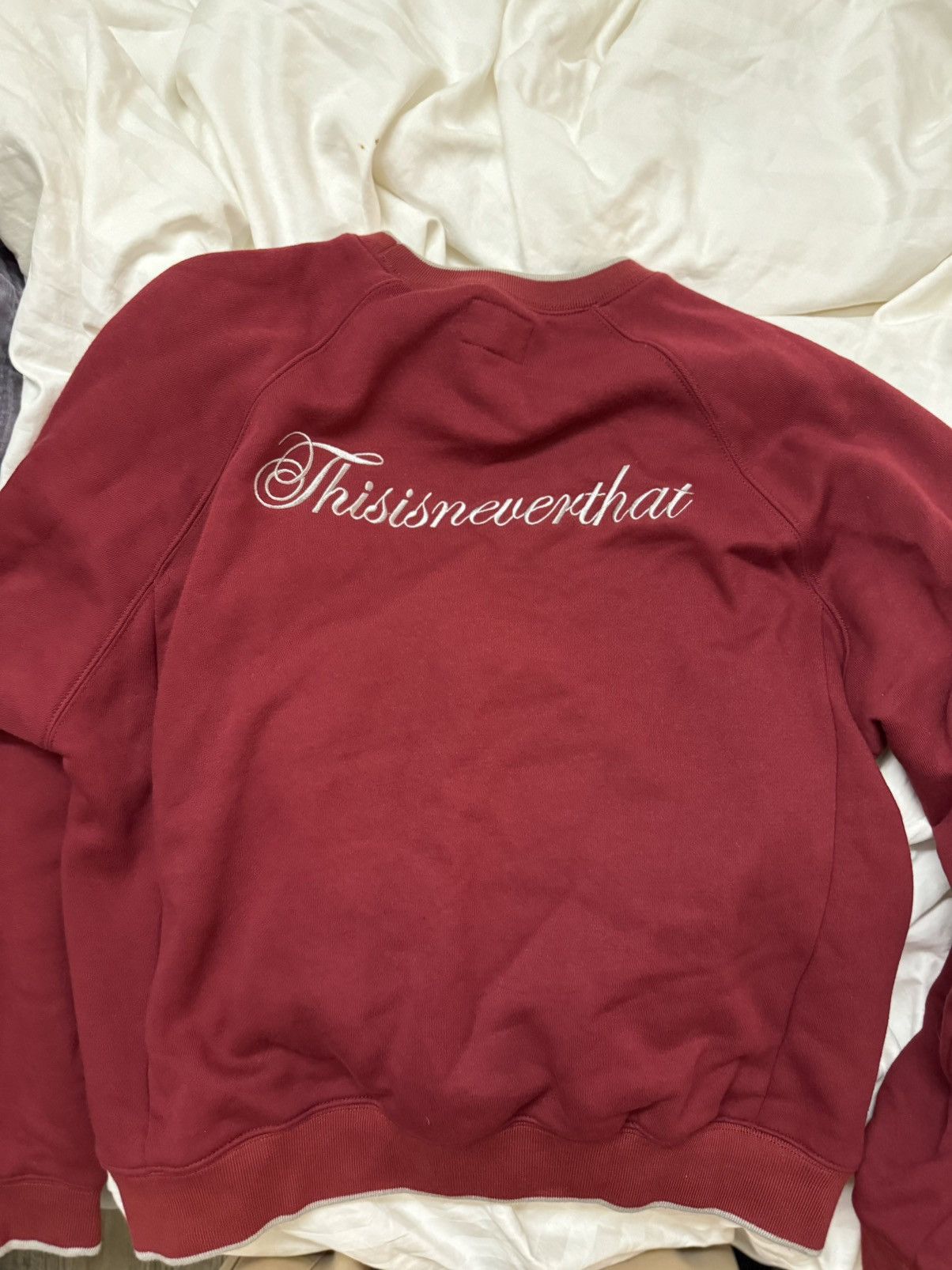 thisisneverthat Thisisneverthat SS24 Red Sweater Size US S / EU 44-46 / 1 - 2 Thumbnail
