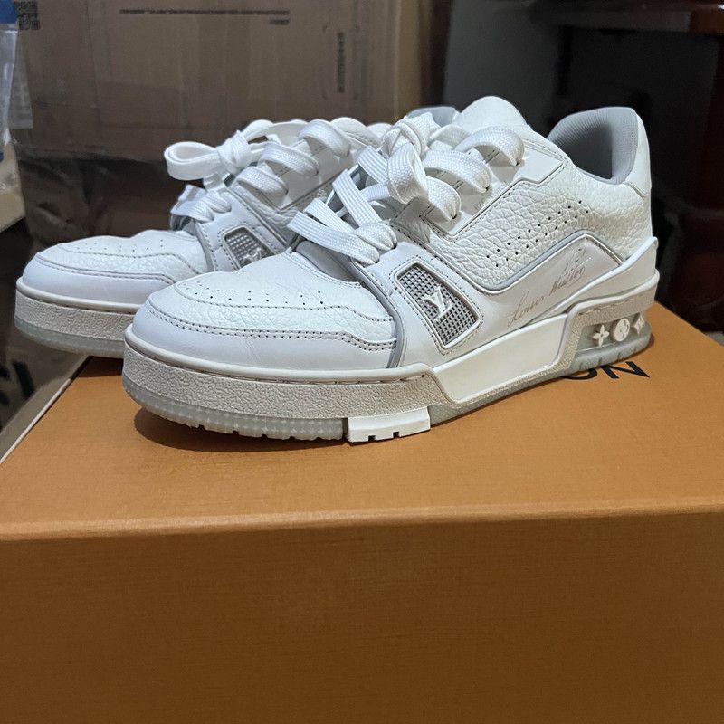 Louis Vuitton Louis Vuitton Trainer Low Top Fashion Sneakers 0089 Size US 6.5 / EU 39-40 - 1 Thumbnail