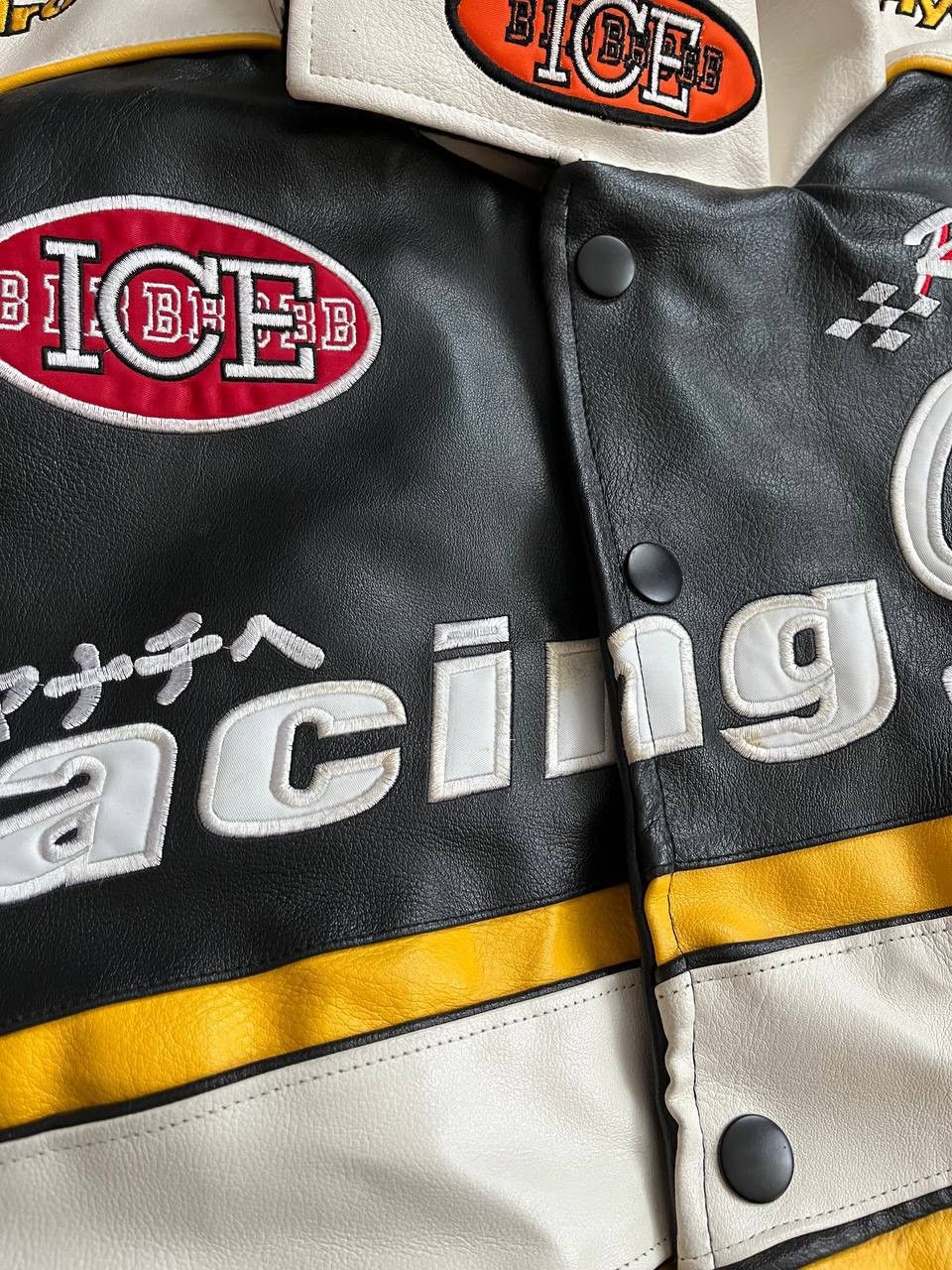 Fox Racing Leather Jacket FOX Racing Cup Made in Korea Size US L / EU 52-54 / 3 - 3 Thumbnail