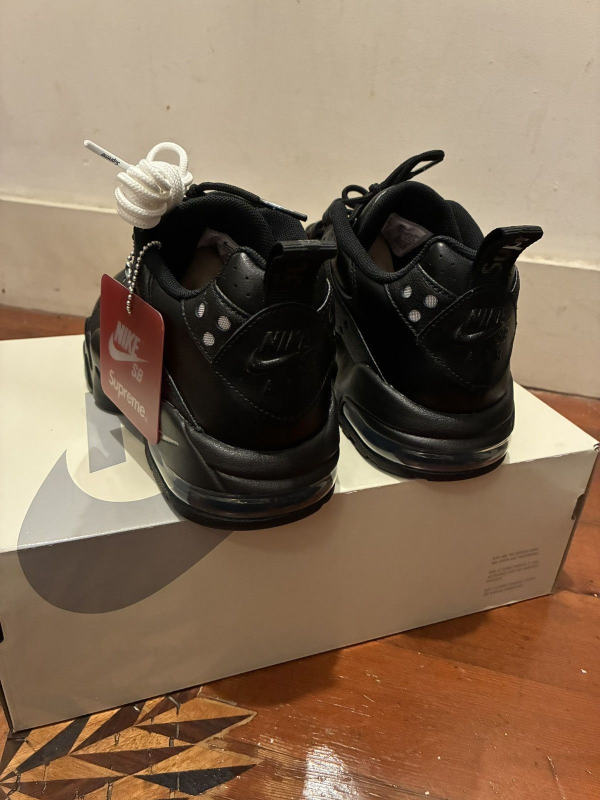 Nike × Supreme Supreme x Nike SB Air Max 2 CB '94 Low, Black Size US 8.5 / EU 41-42 - 4 Thumbnail