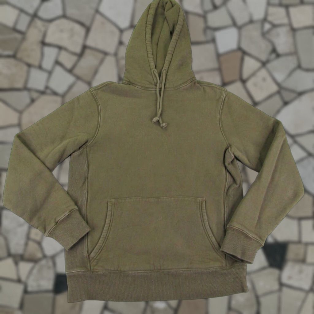 Outdoor Voices VINTAGE Outdoor Voices Hoodie Mens Small Green Heavyweight Pullover Sweatshirt Hiking Size US S / EU 44-46 / 1 - 1 Thumbnail