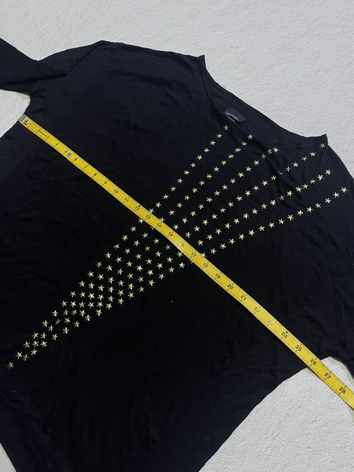 Hysteric Glamour Y2K SPECIALEE LONG SLEEVE TSHIRT SMALL STAR MOTIF Size XL / US 12-14 / IT 48-50 - 7 Thumbnail