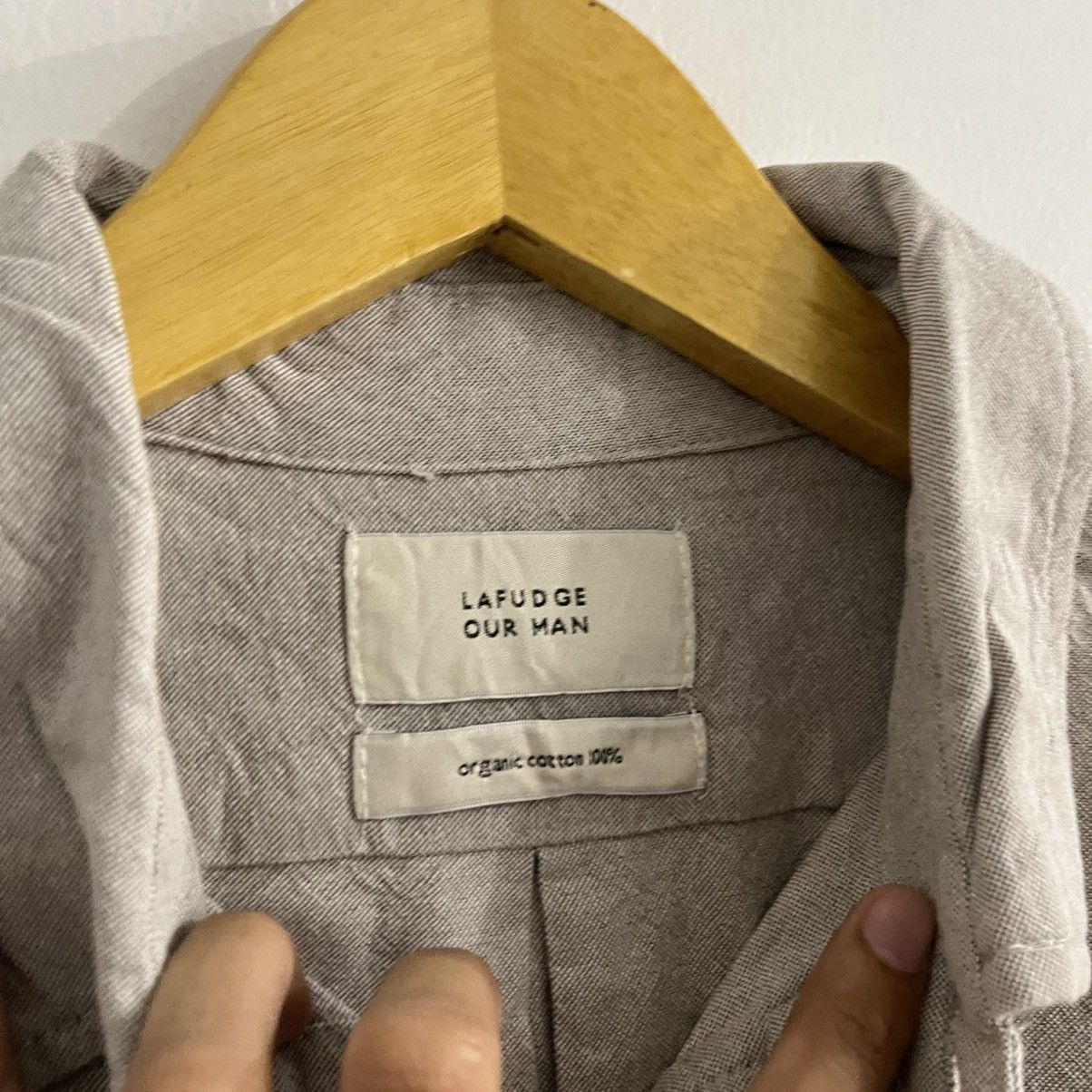 Japanese Brand Lafudge City Boy Oversized Shirt Size US S / EU 44-46 / 1 - 4 Thumbnail