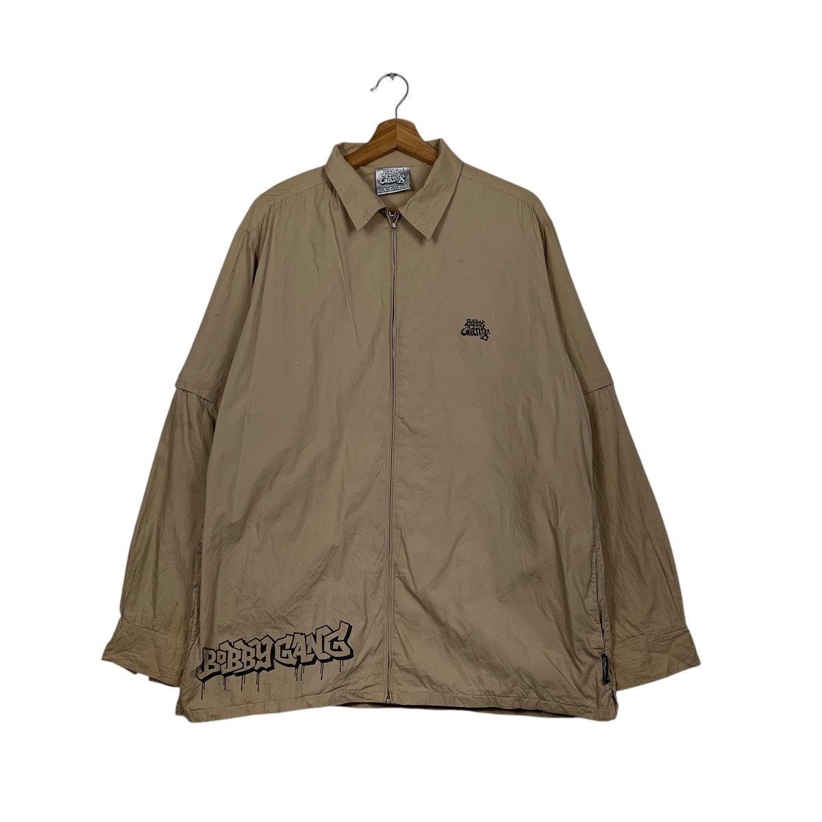 Japanese Brand Bobby Gang Skate Zipper Jacket Size US L / EU 52-54 / 3 - 2 Thumbnail