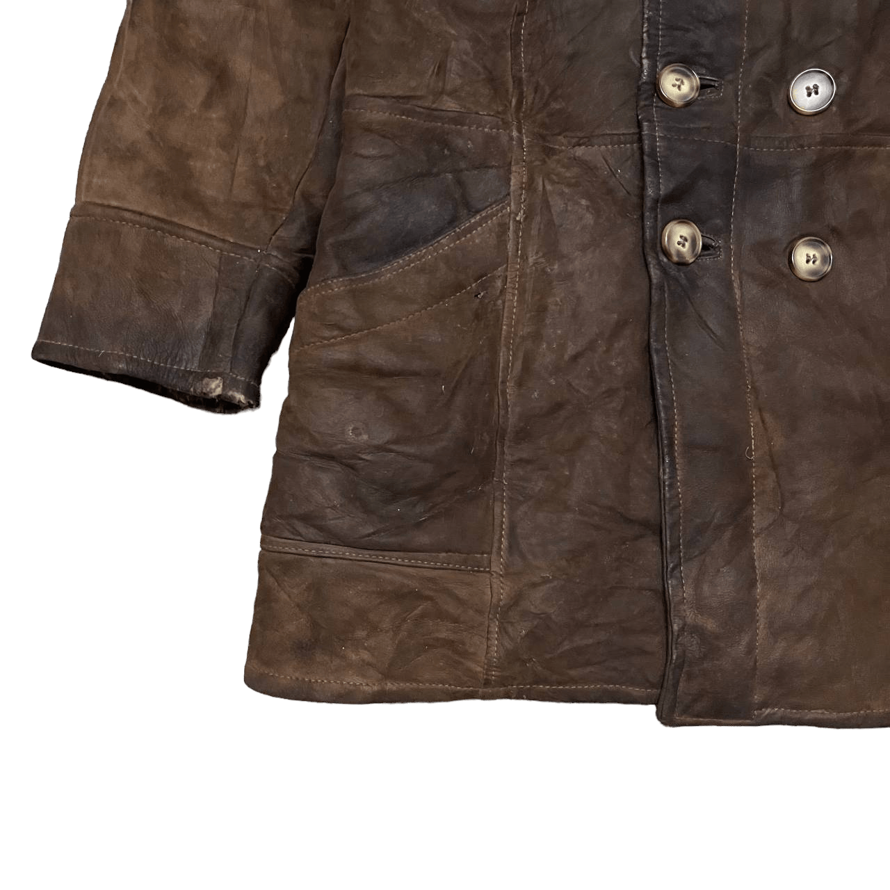 Vera Pelle Vintage Vera Pelle Shearling Leather Jacket Size US L / EU 52-54 / 3 - 3 Thumbnail