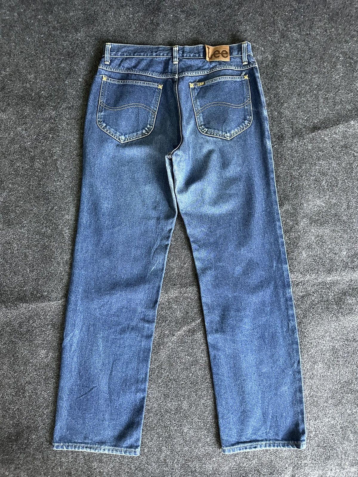 Lee Lee Vintage Blue Washed Japan Denim D122 Size US 32 / EU 48 - 3 Thumbnail