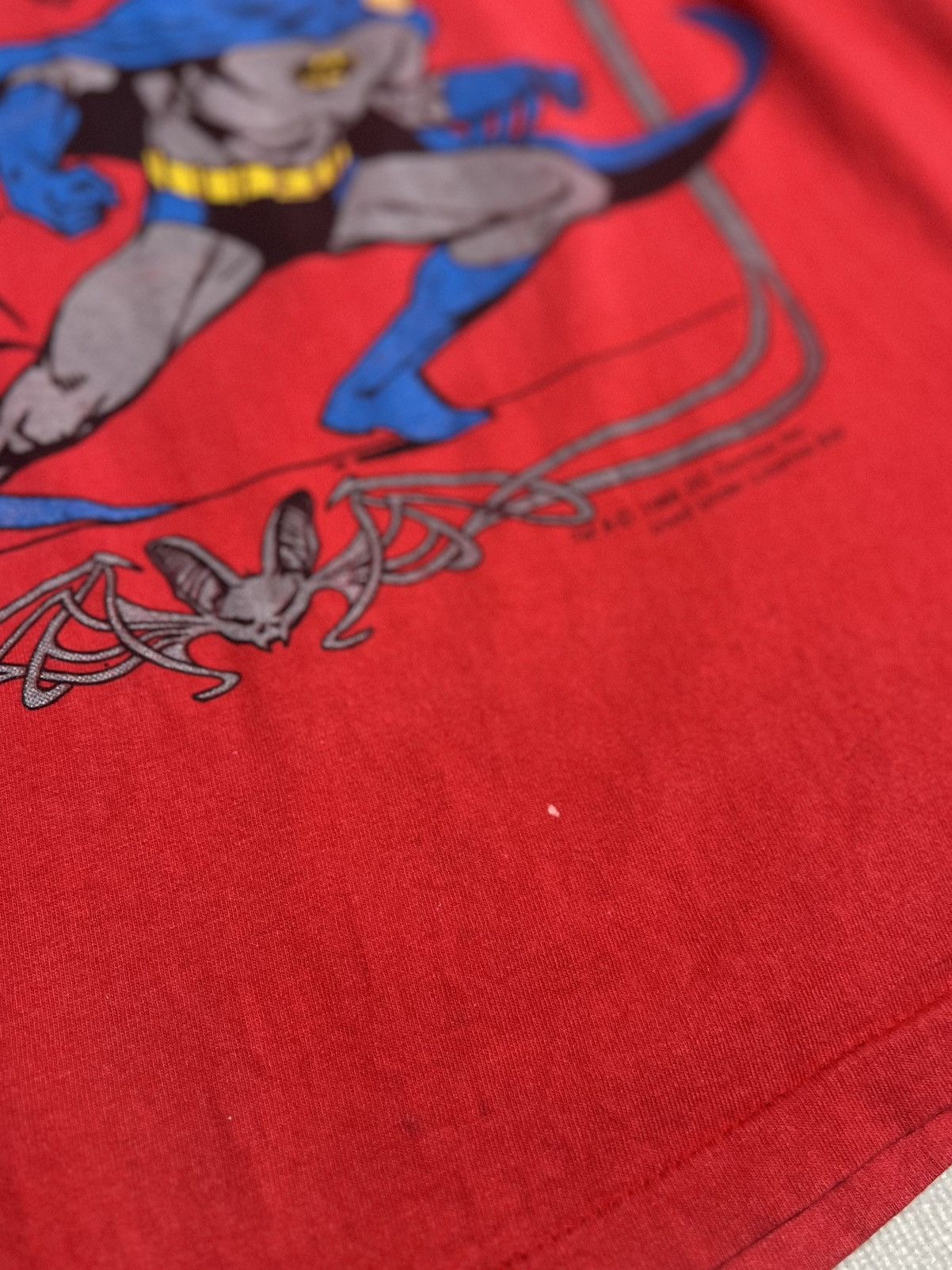 DC Comics × Vintage Vintage Batman T-shirt Size US XL / EU 56 / 4 - 7 Thumbnail