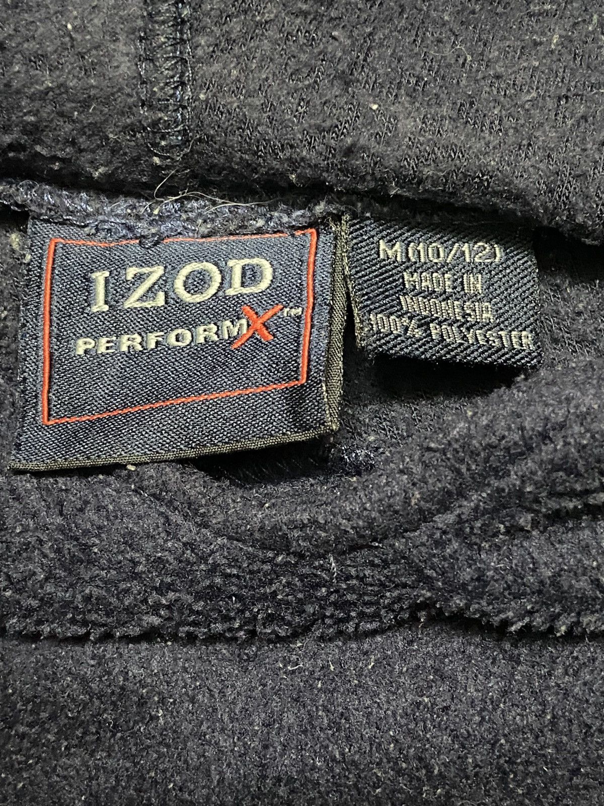 Izod × Lacoste × Vintage Izod Perform X Fleece Hoodie Size US S / EU 44-46 / 1 - 5 Thumbnail